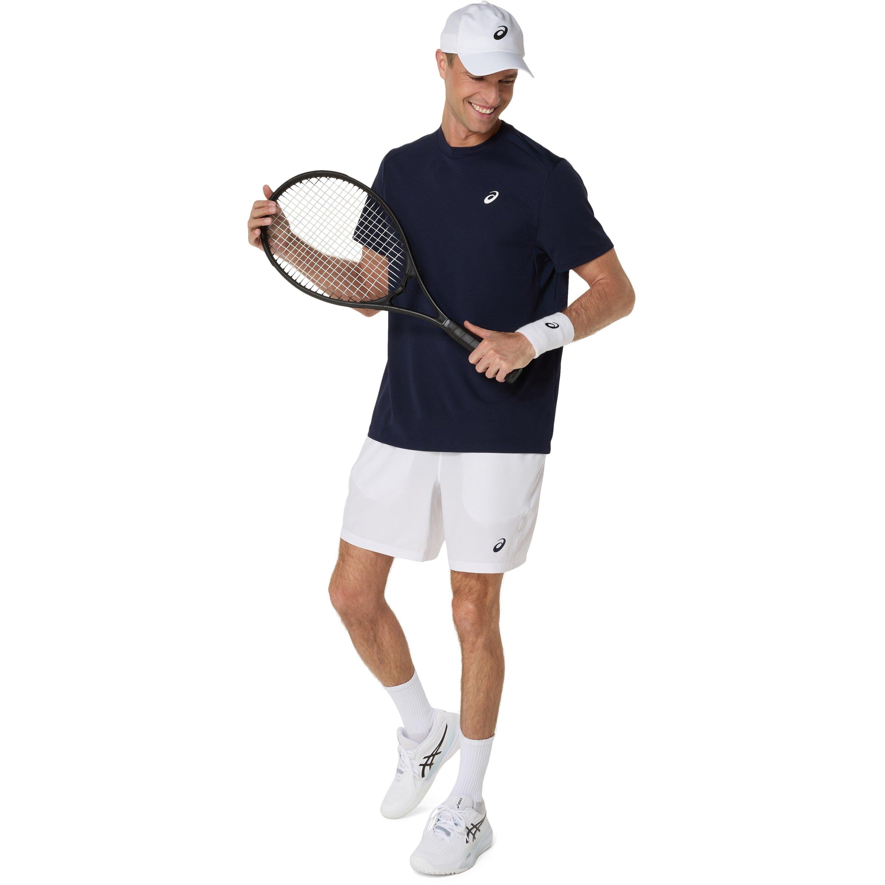 Midnight - Asics - Court Ss Top T-Shirt Mens - 5