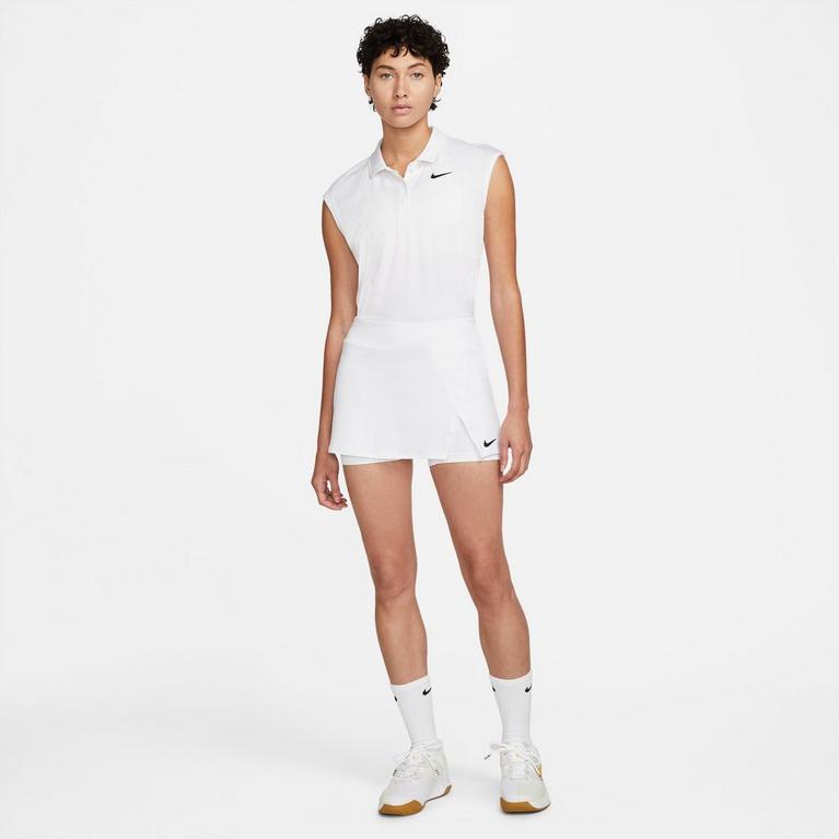 Blanc/Noir - Nike - Court Dri-FIT Victory Women's Tennis Skirt - 5