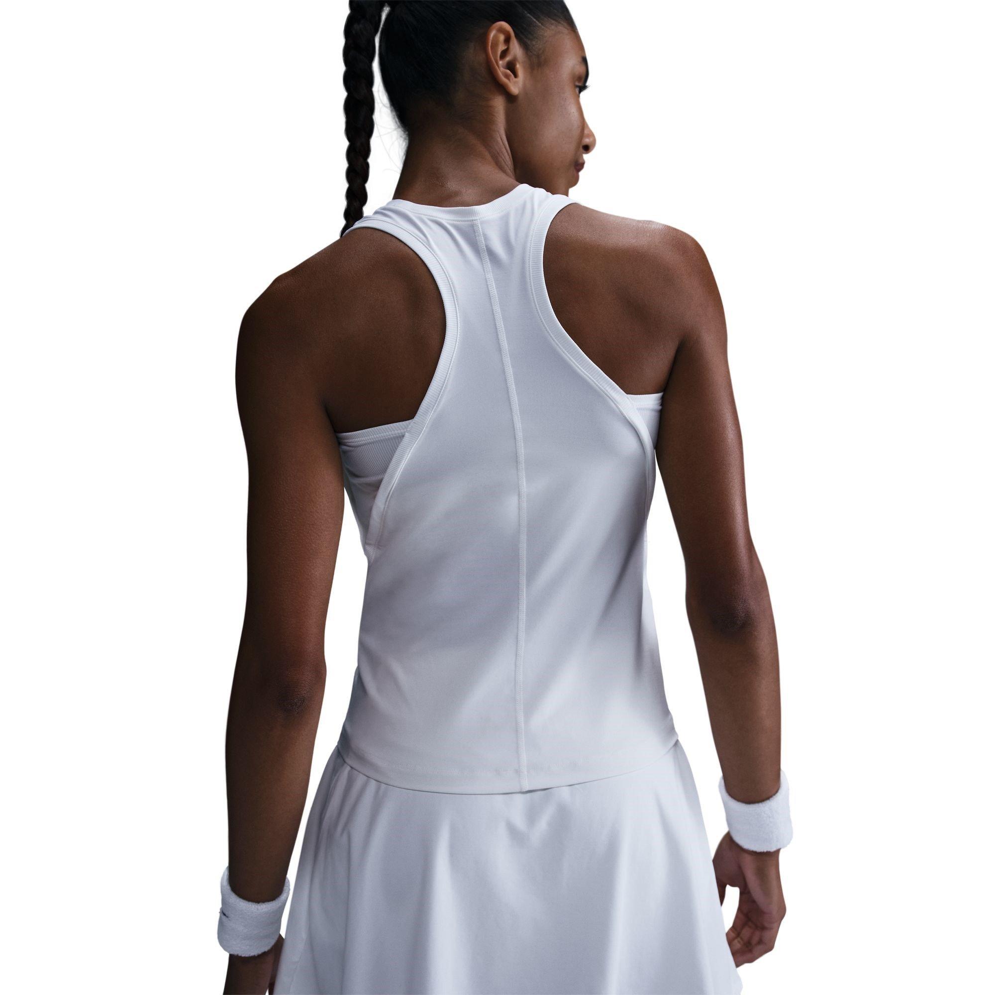Weiß/Schwarz - Nike - Victory Women's Tennis Tank - 2
