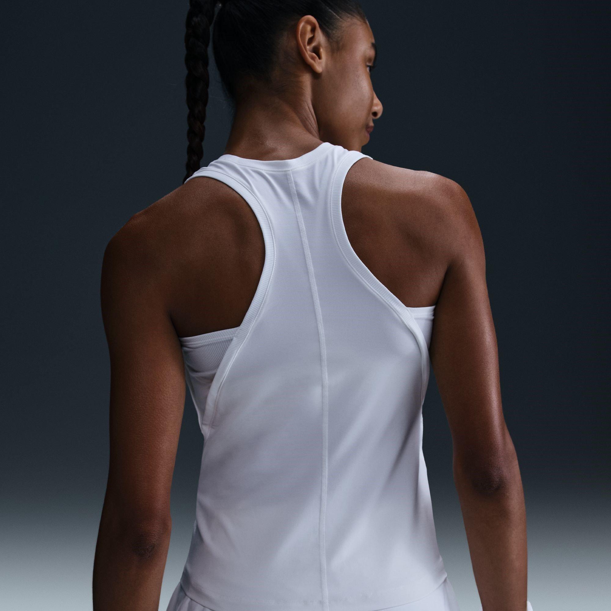 Weiß/Schwarz - Nike - Victory Women's Tennis Tank - 9