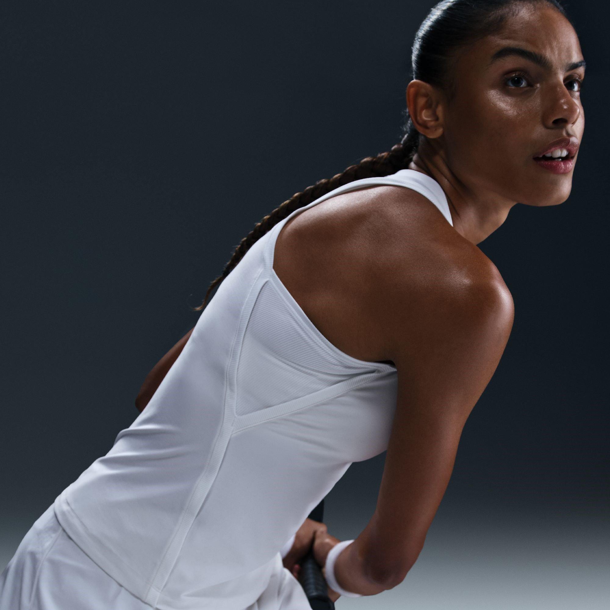 Weiß/Schwarz - Nike - Victory Women's Tennis Tank - 10