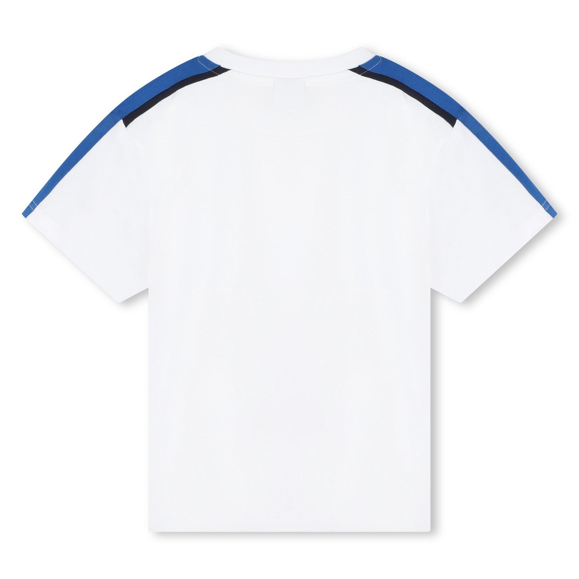White 10P - Boss - Kids Side Logo T-Shirt, Logo Design - 2