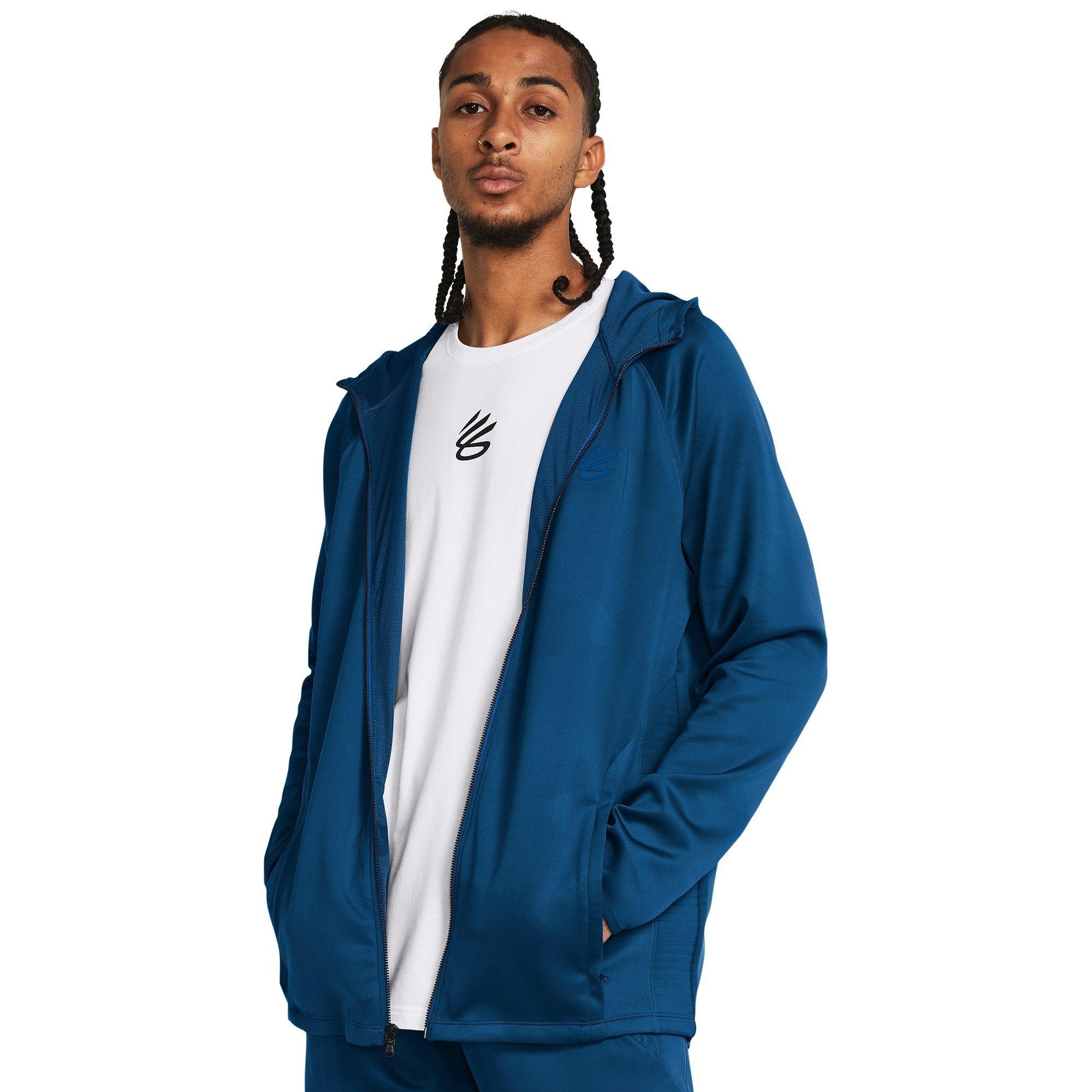 Blue - Under Armour - Curry Playable Jacket Mens - 2
