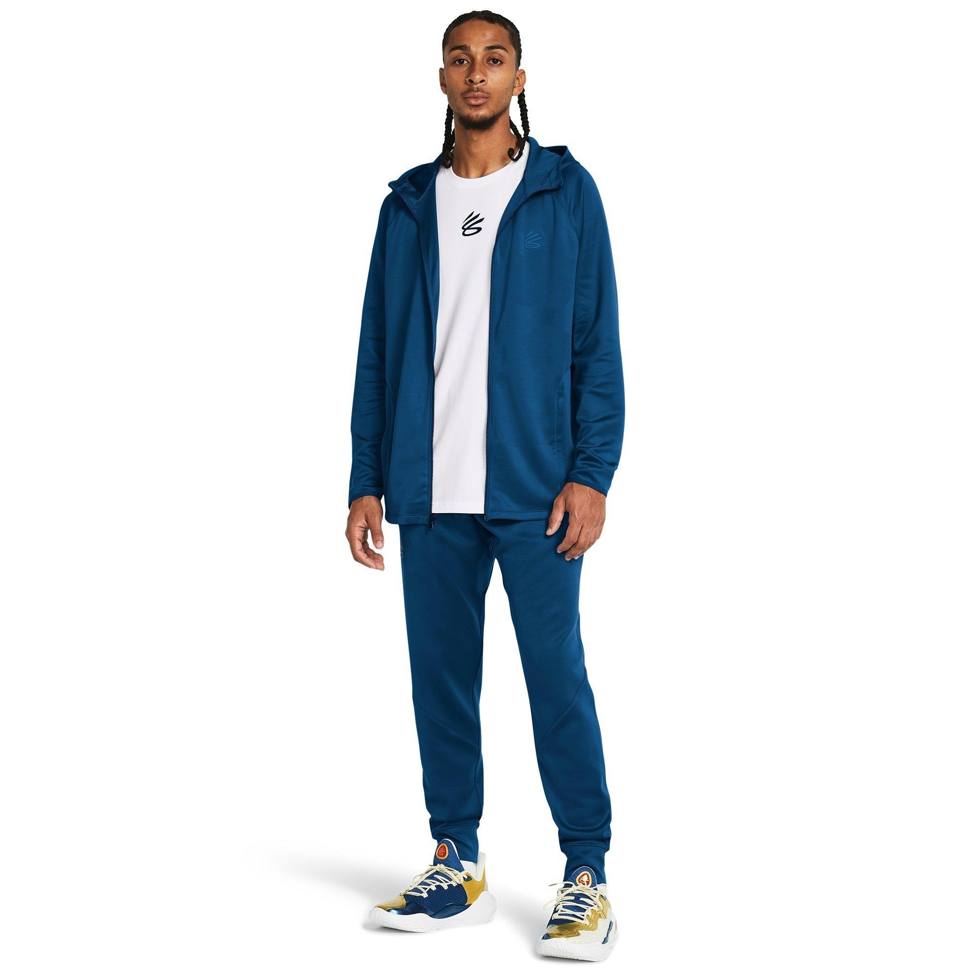 Blue - Under Armour - Curry Playable Jacket Mens - 4