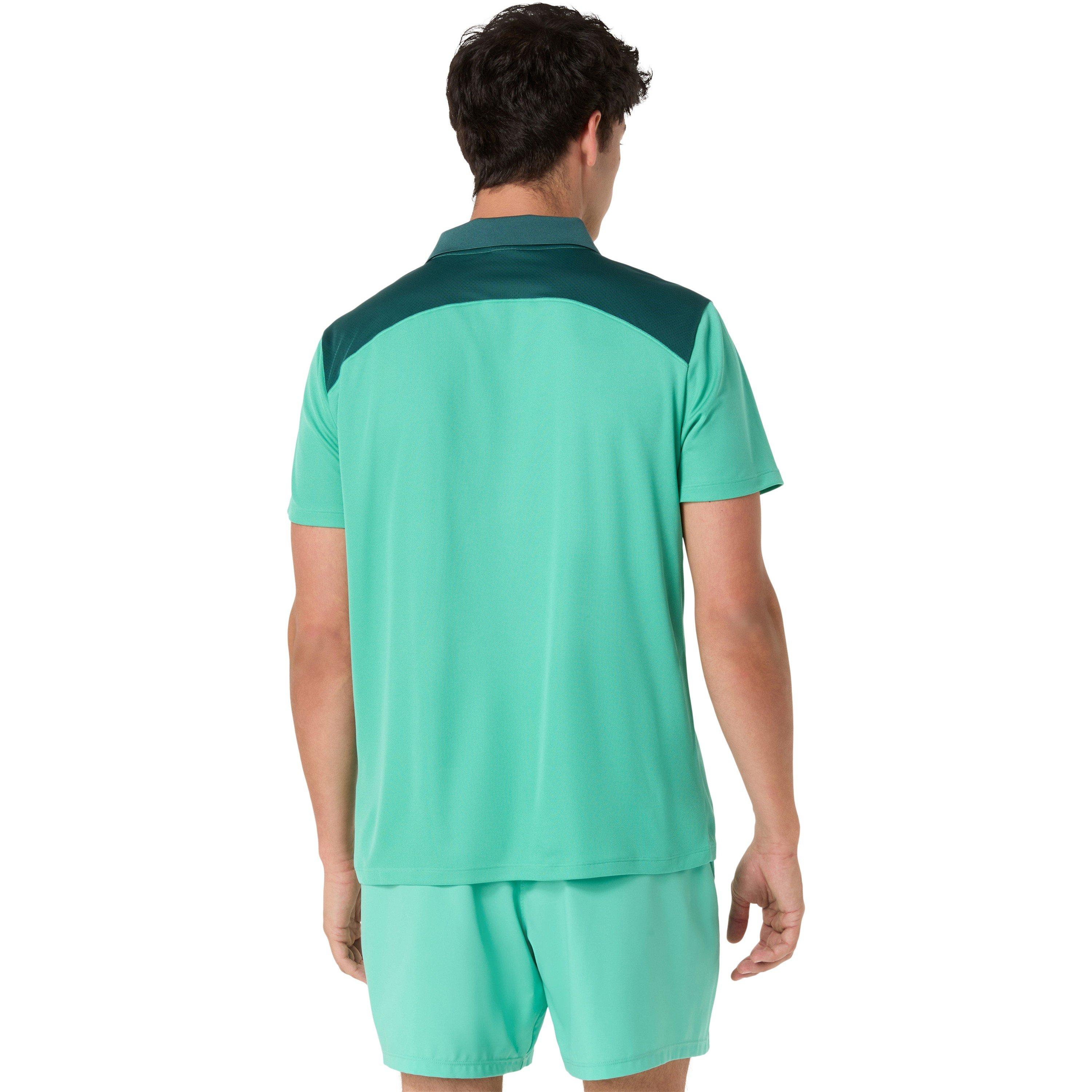 Grün - Asics - Court Polo Shirt Mens - 2