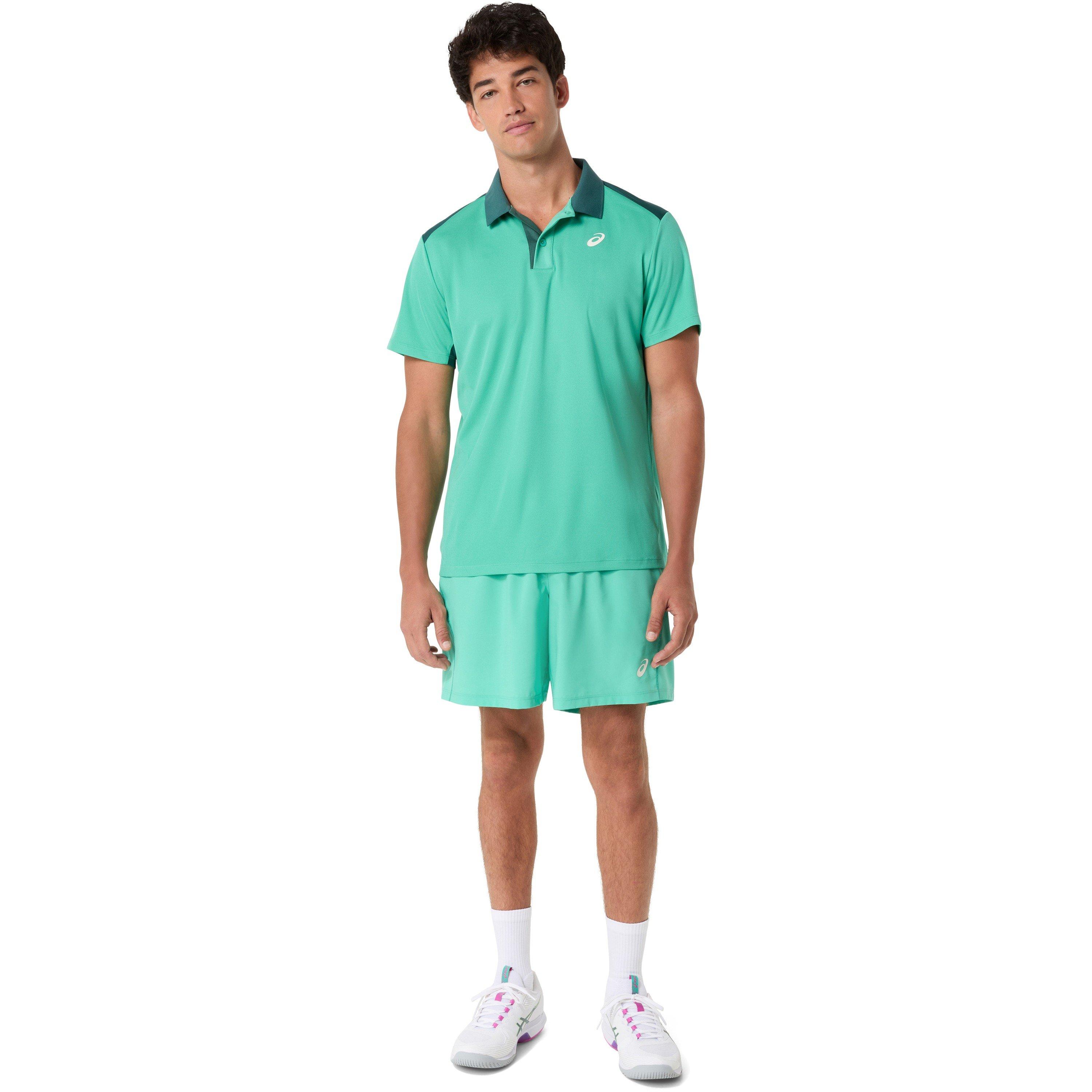 Grün - Asics - Court Polo Shirt Mens - 4
