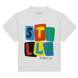 Stella McCartney Big Lgo Tee Jn42