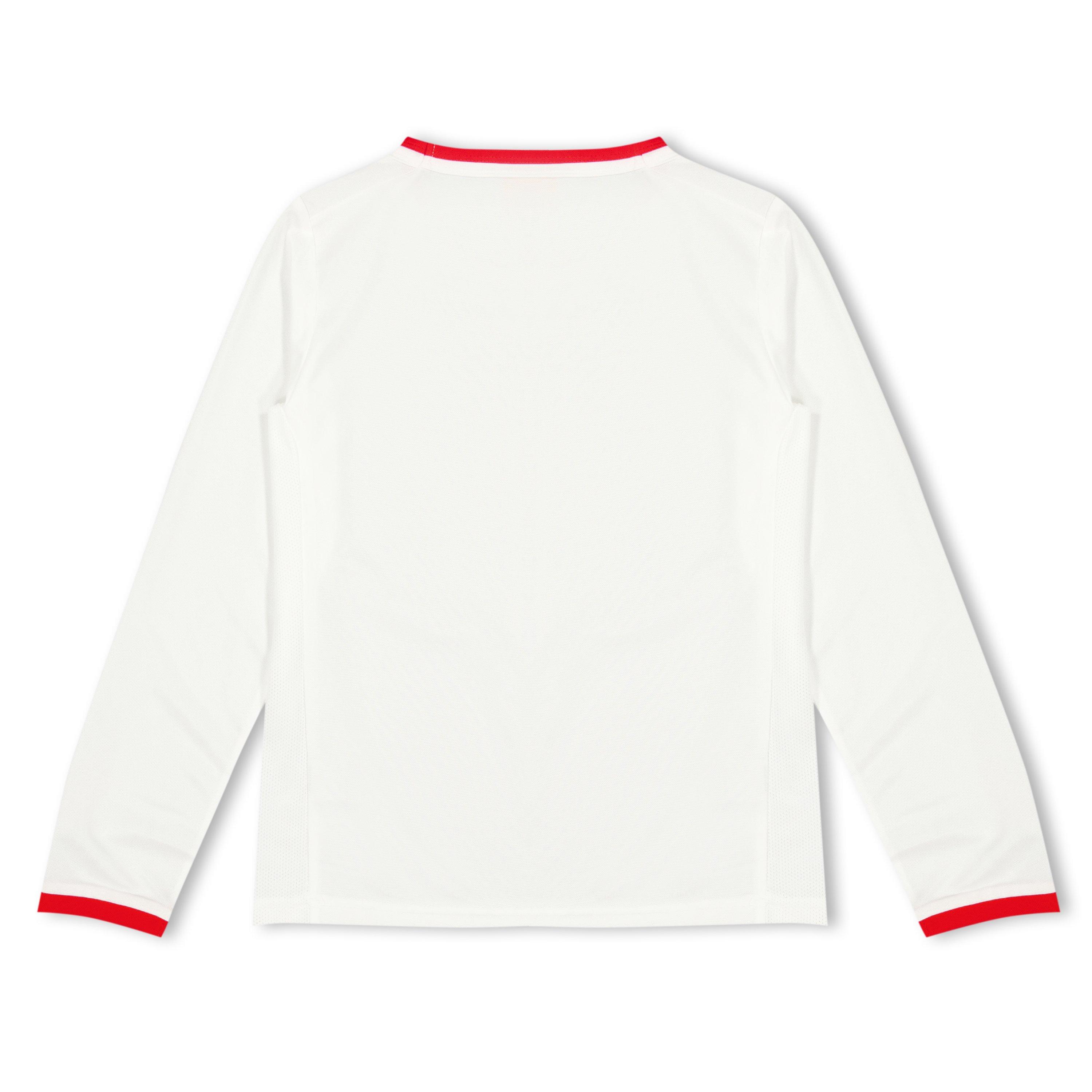 Hvid - Puma - (13) Fb Powercat 5.12 Ls Shirt Juniors - 2