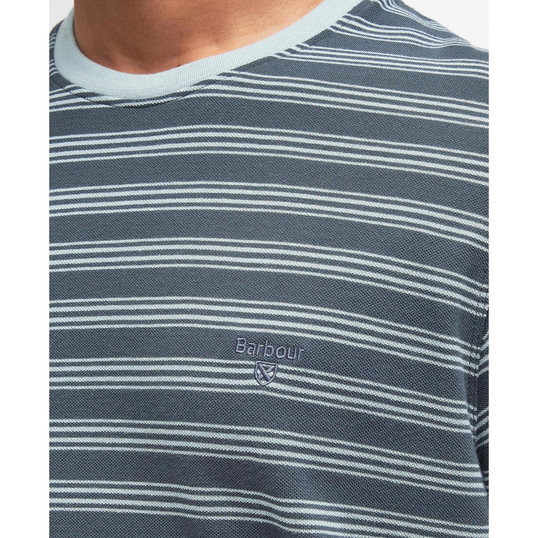 Blue Chalk BU37 - Barbour - Sherburn Striped T-Shirt - 5