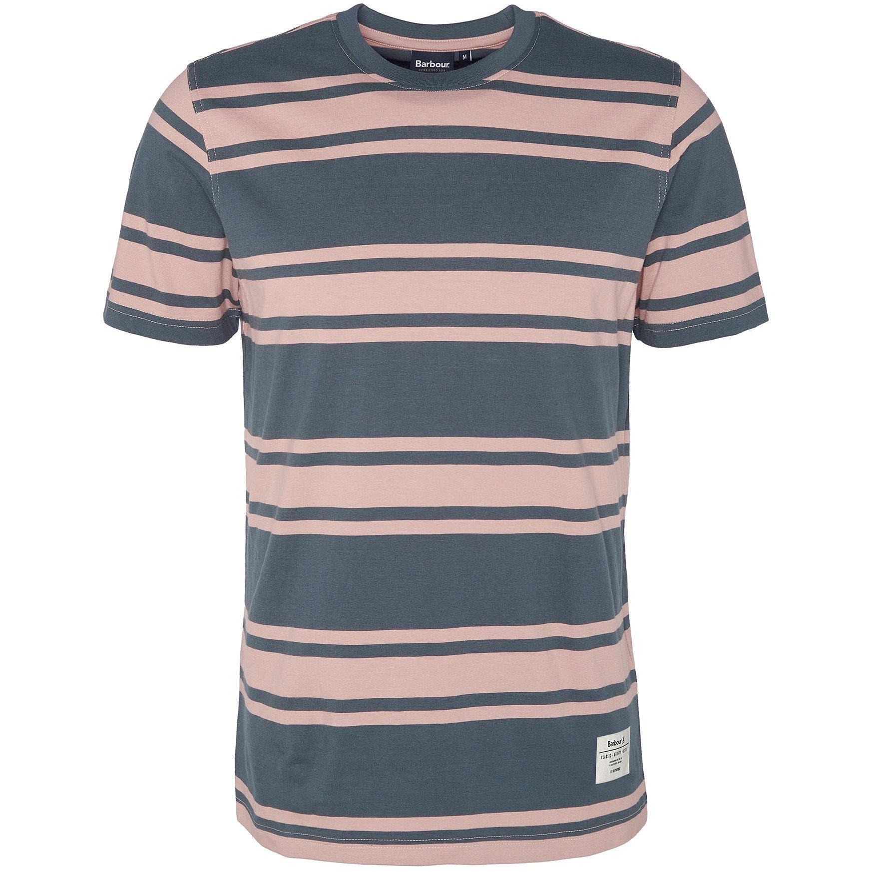 Dark Slate GY99 - Barbour - Kilton Striped T-Shirt - 7
