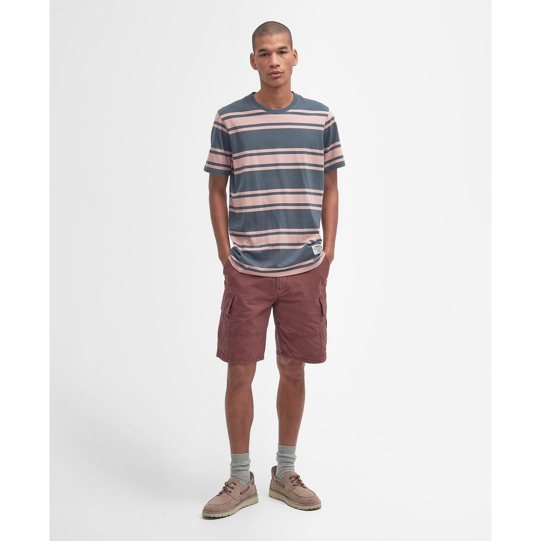 Dark Slate GY99 - Barbour - Kilton Striped T-Shirt - 3