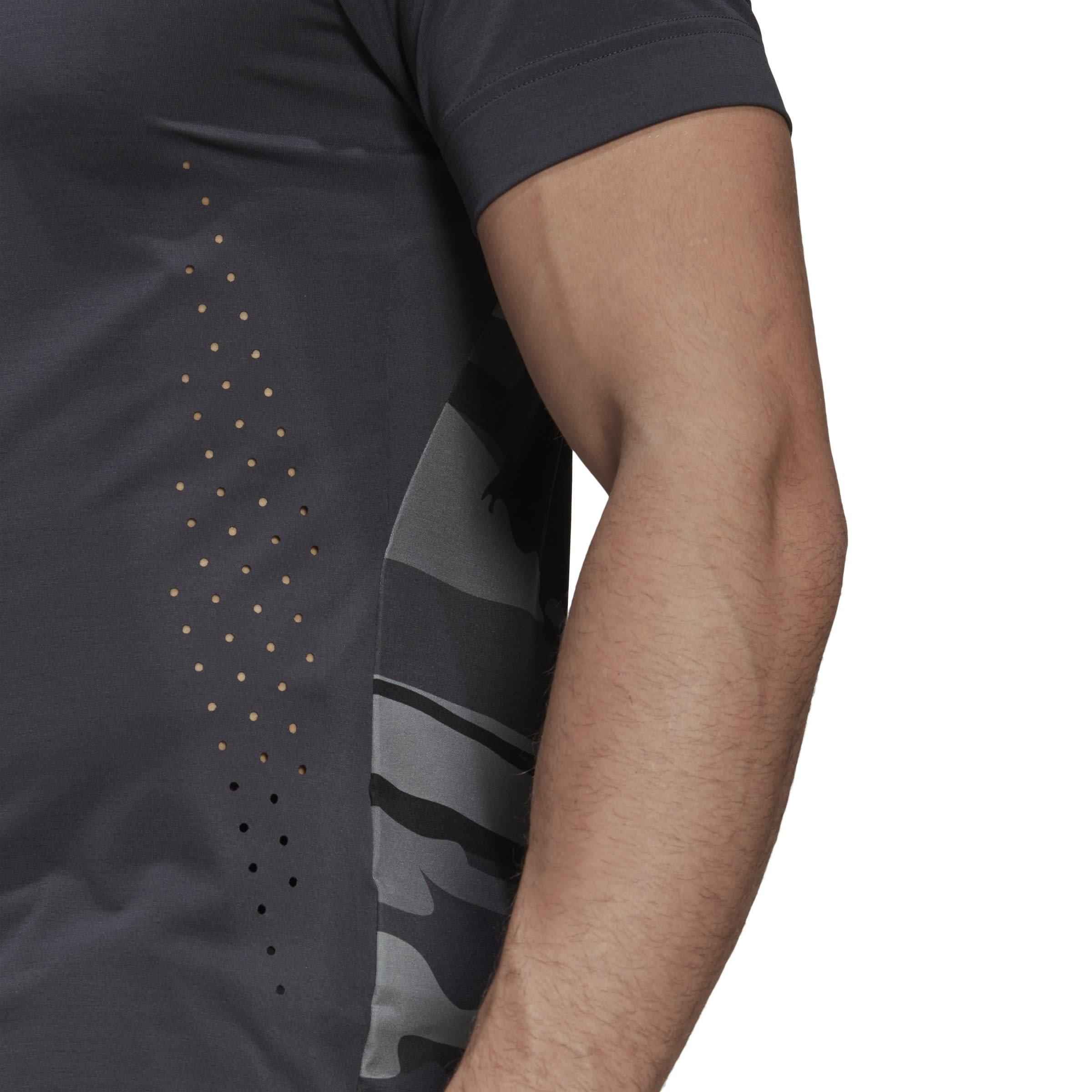 Sivo - adidas - New York Graphic Tennis Tee - 7