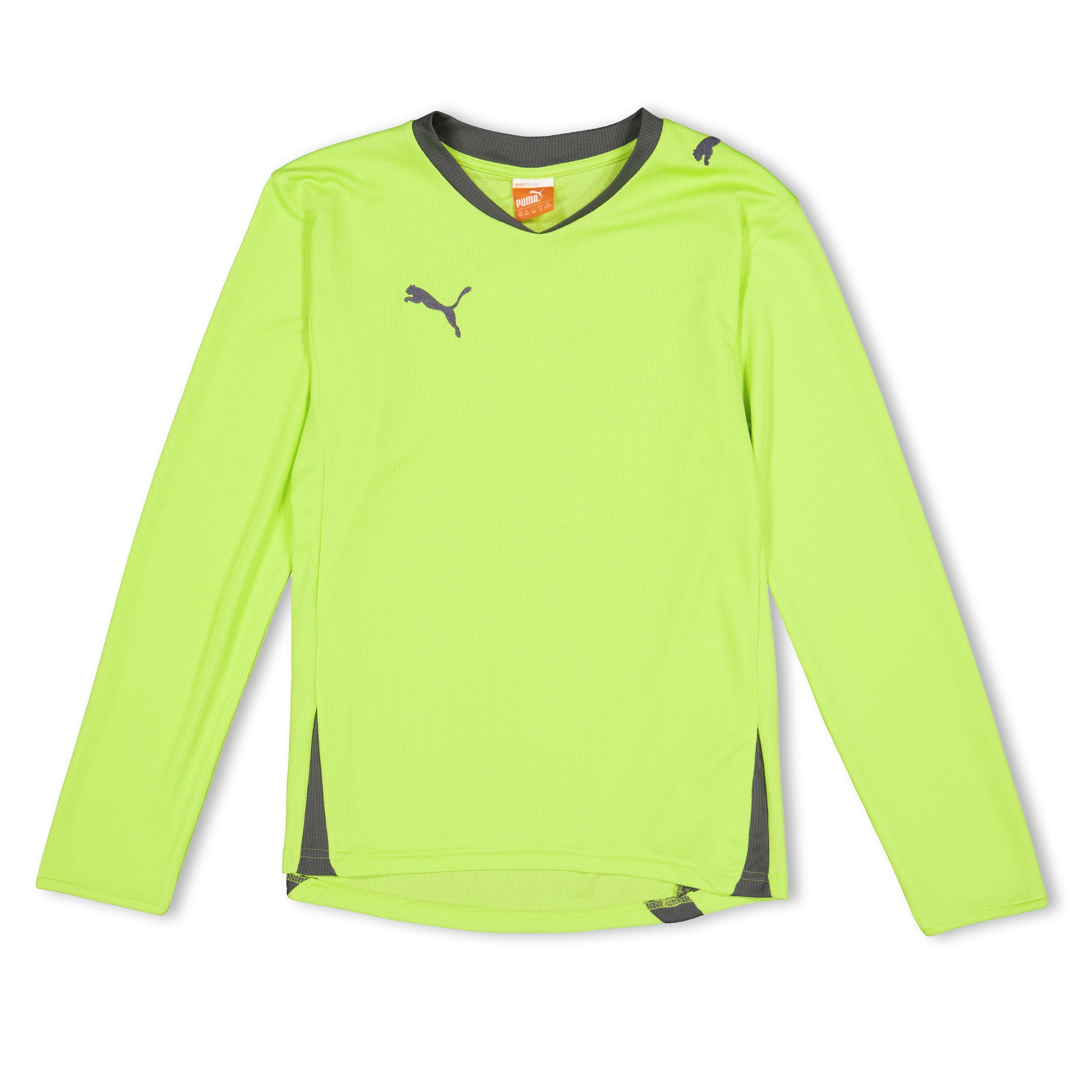 Green - Puma - Boy Pwr-C 5.10 Ls Shirt Juniors - 1