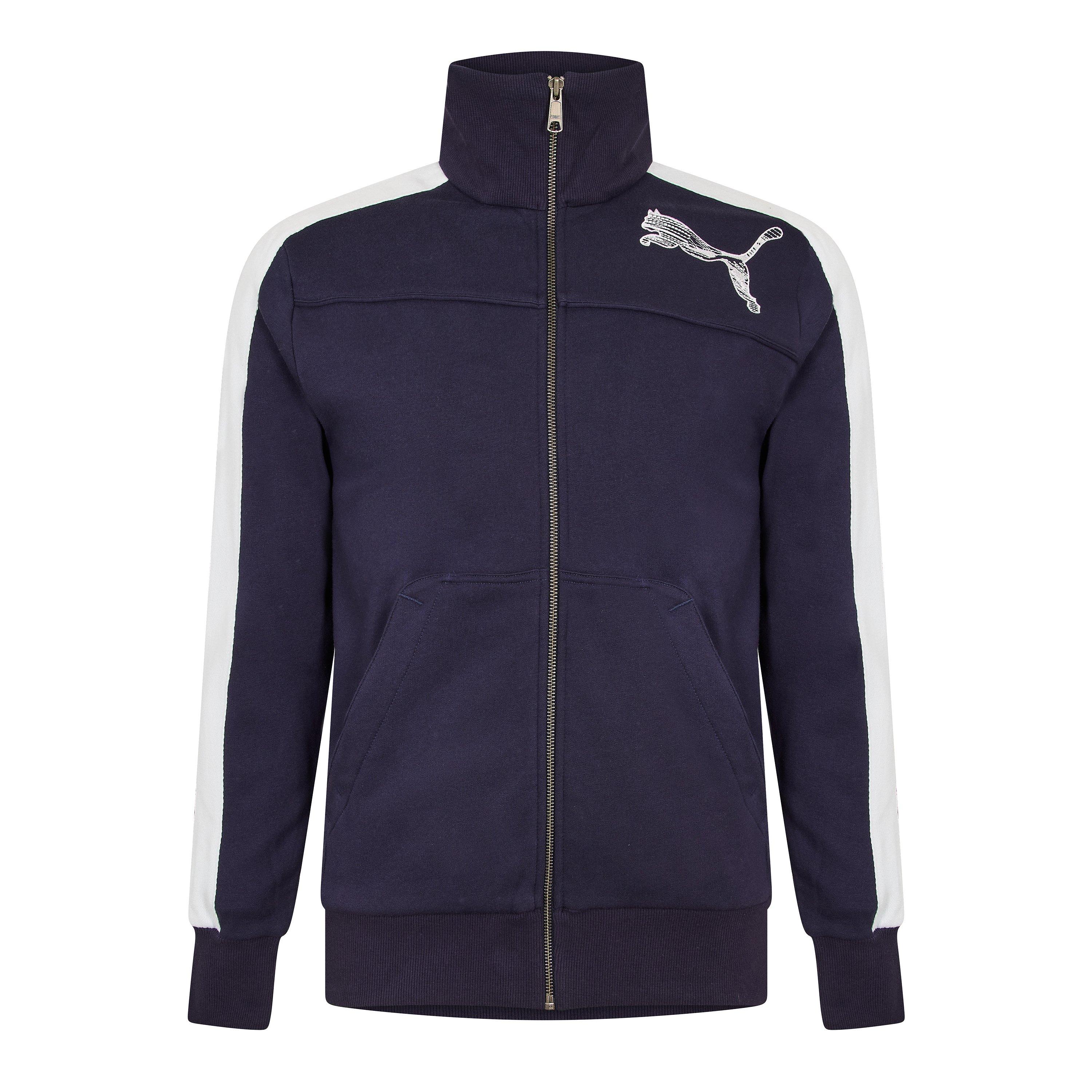 Blauw - Puma - Ct Gr. Sweat Jacket Mens - 1