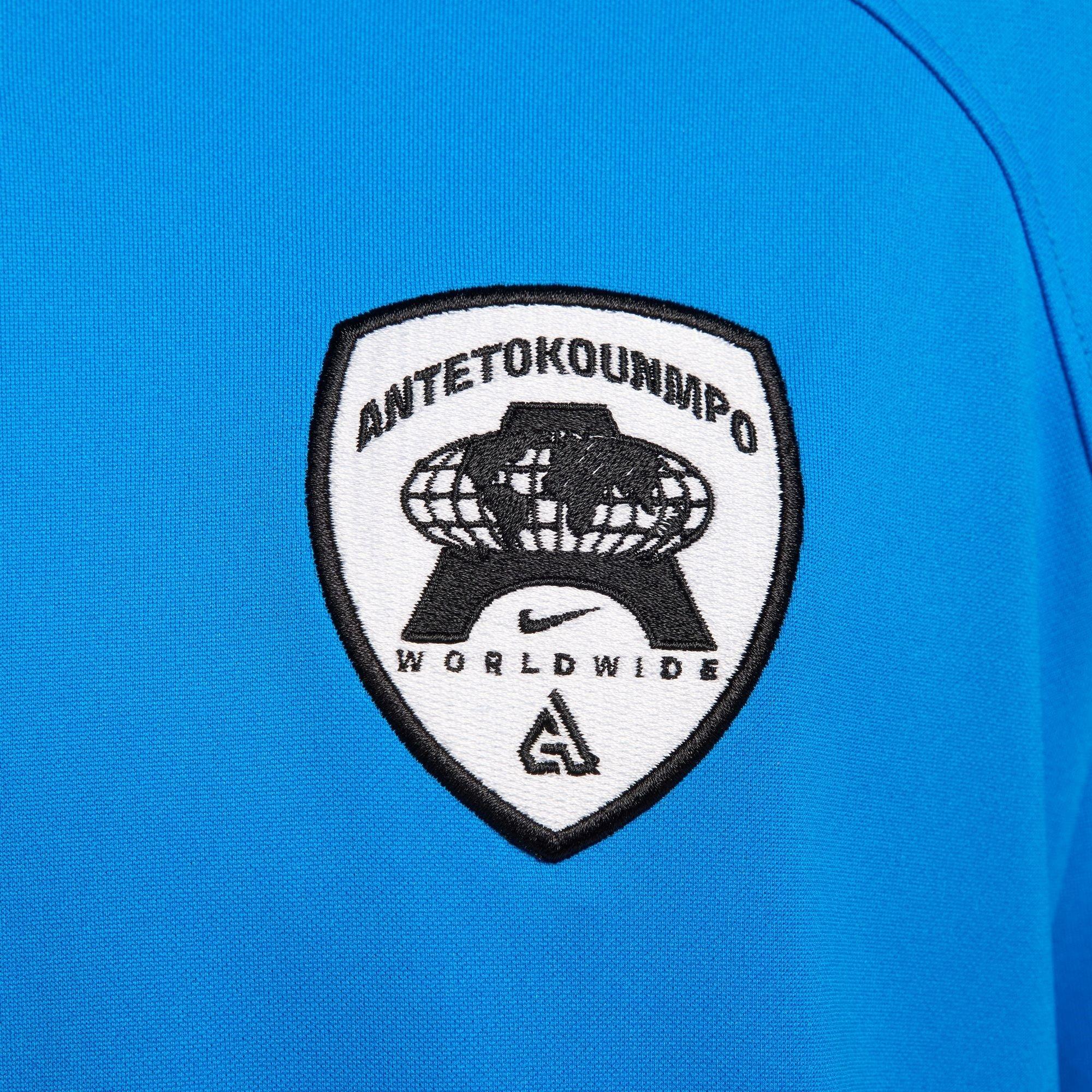 Foto Blå/Volt - Nike - Giannis Dri-FIT Long Sleeve Basketball Top Mens - 4