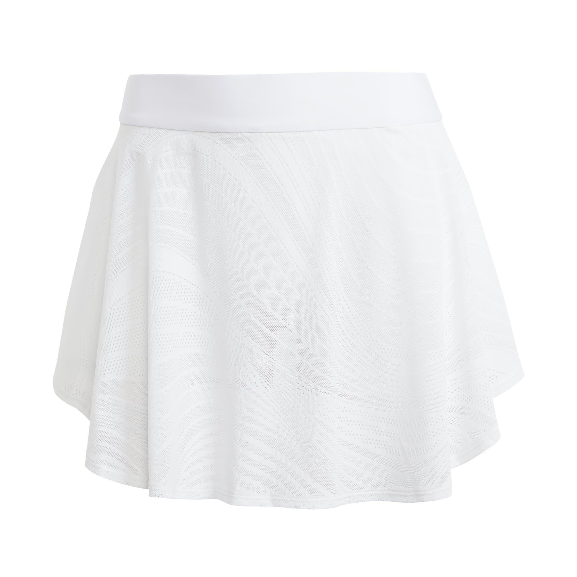 White - adidas - Wow Skirt Pro Performance Tennis Skirt - 1