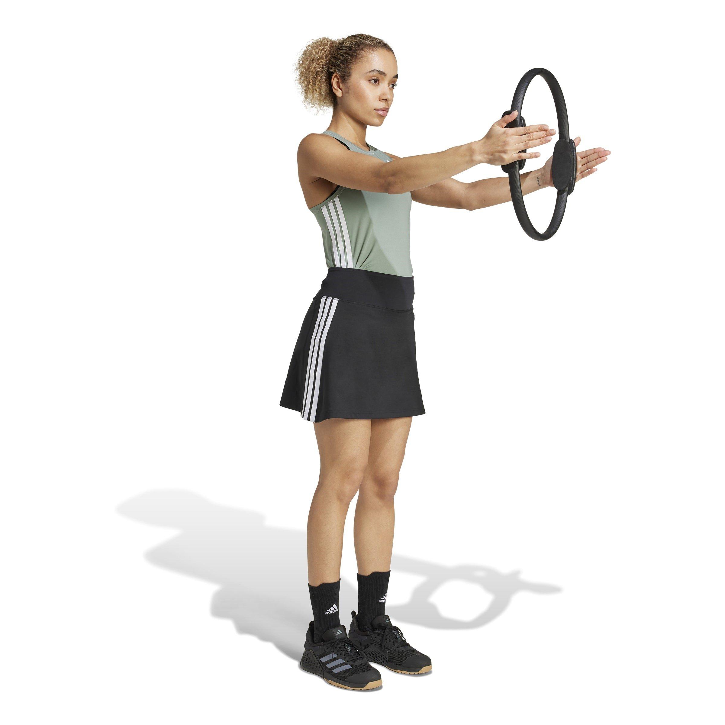 Black/White - adidas - Performance Gym Shorts - 4