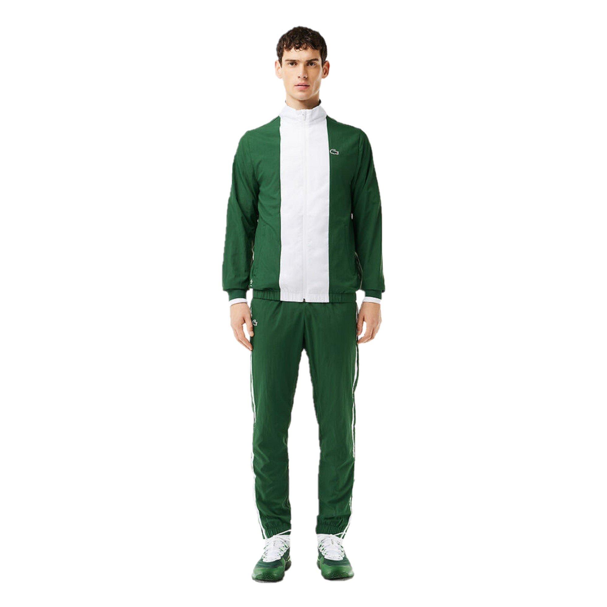 Green/White - Lacoste - Men's Tracksuit - 1