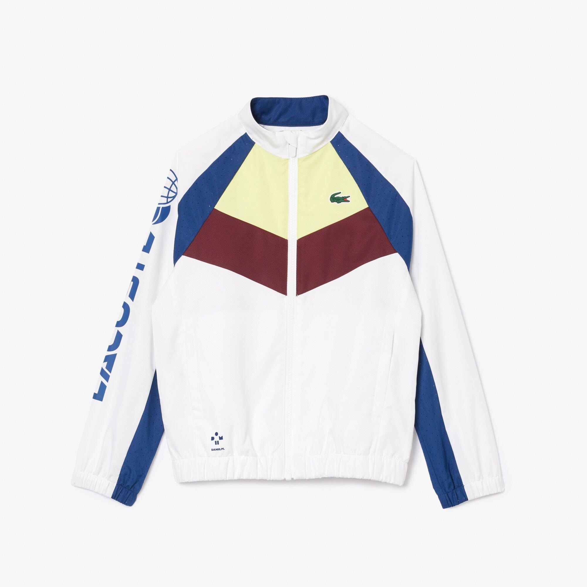 White/Limeira - Lacoste - Unisex Kids Tennis x Daniil Medvedev Poly Tracksuit - 2