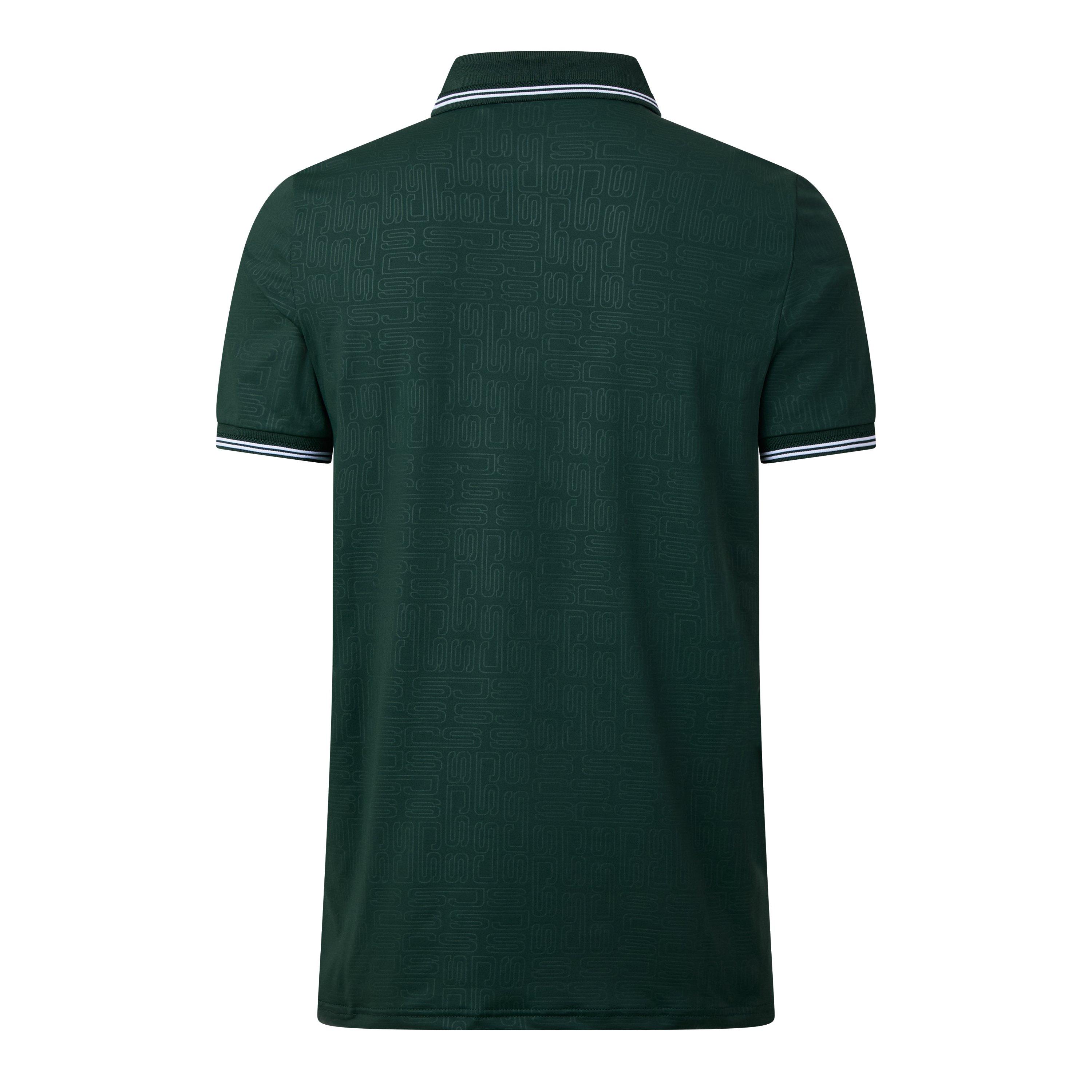 Retro Grøn - Sjeng Sports - Men's Chiel Short Sleeve Performance Polo Shirt - 2