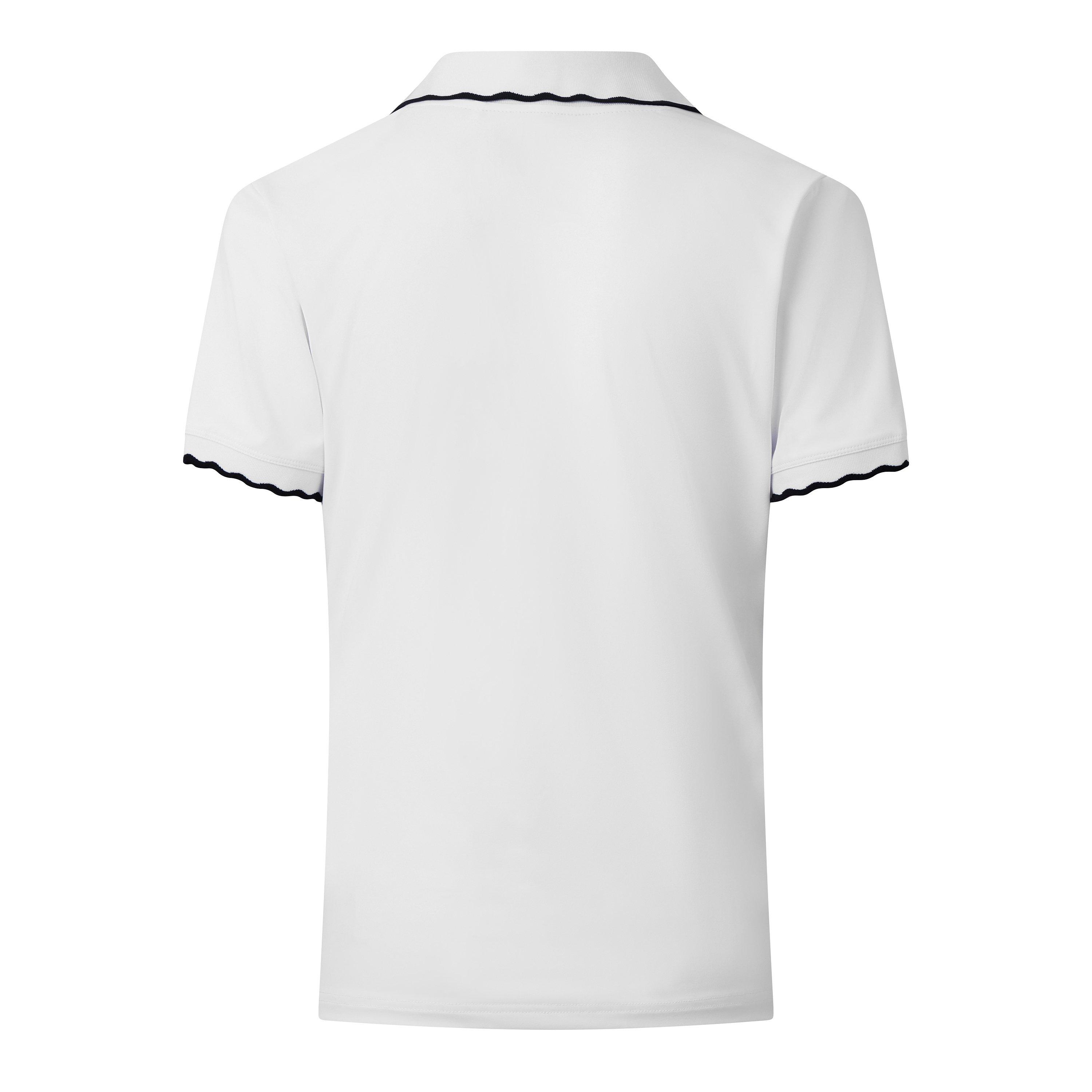Echt Weiß - Sjeng Sports - Women's Hadassa Polo Short Sleeve Performance Shirt - 2