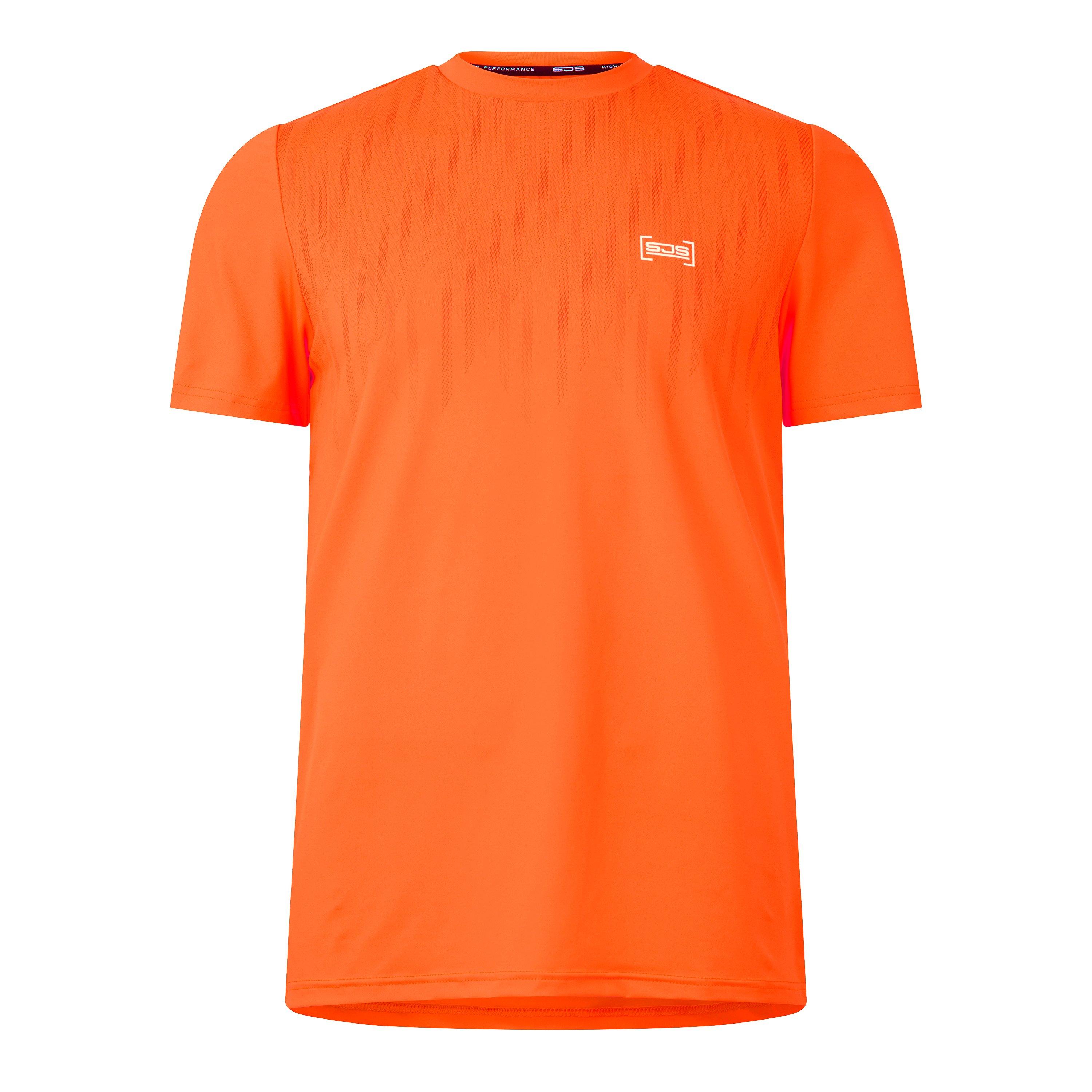 Arancione - Sjeng Sports - Men's Nikohl Tee Short Sleeve Performance T-Shirt - 1