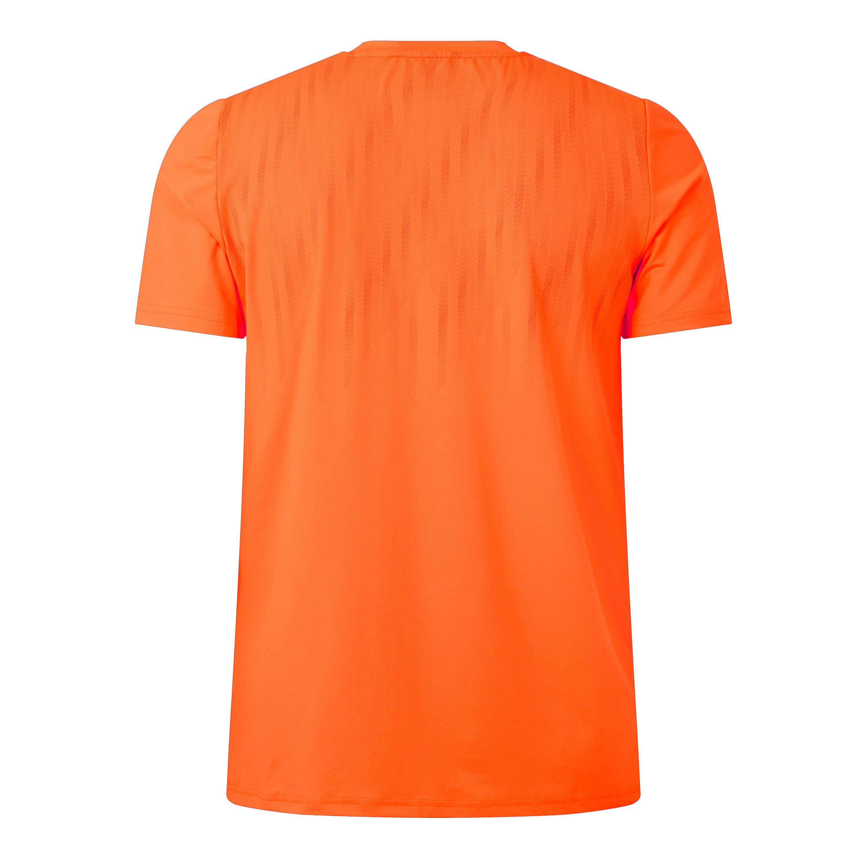 Arancione - Sjeng Sports - Men's Nikohl Tee Short Sleeve Performance T-Shirt - 2