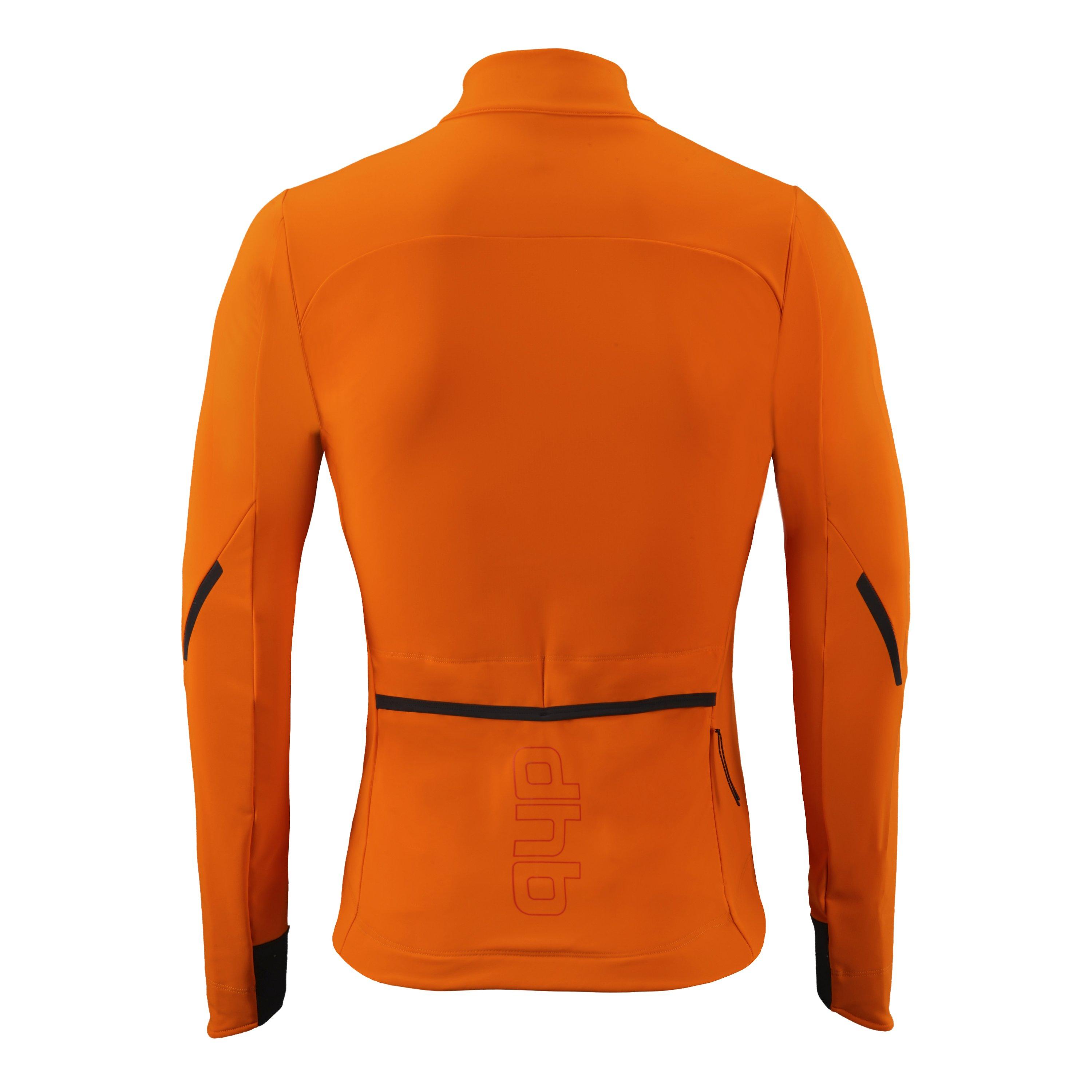 Arancione/Exubera - Dhb - Aeron Mens All Winter Softshell Jacket 3.0 - 2