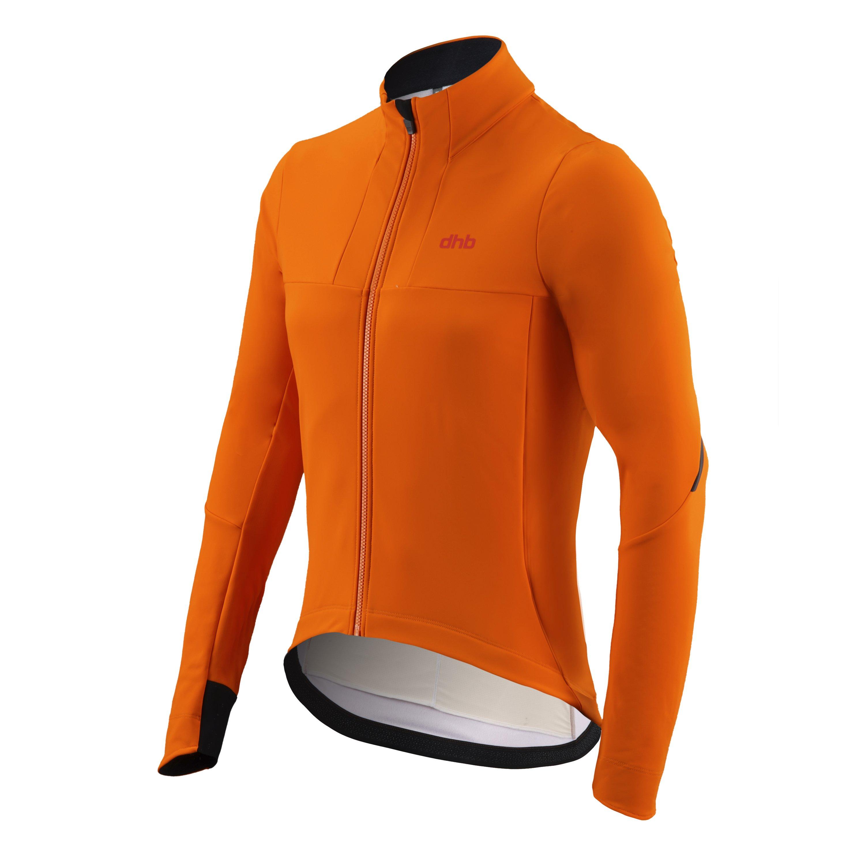 Arancione/Exubera - Dhb - Aeron Mens All Winter Softshell Jacket 3.0 - 3