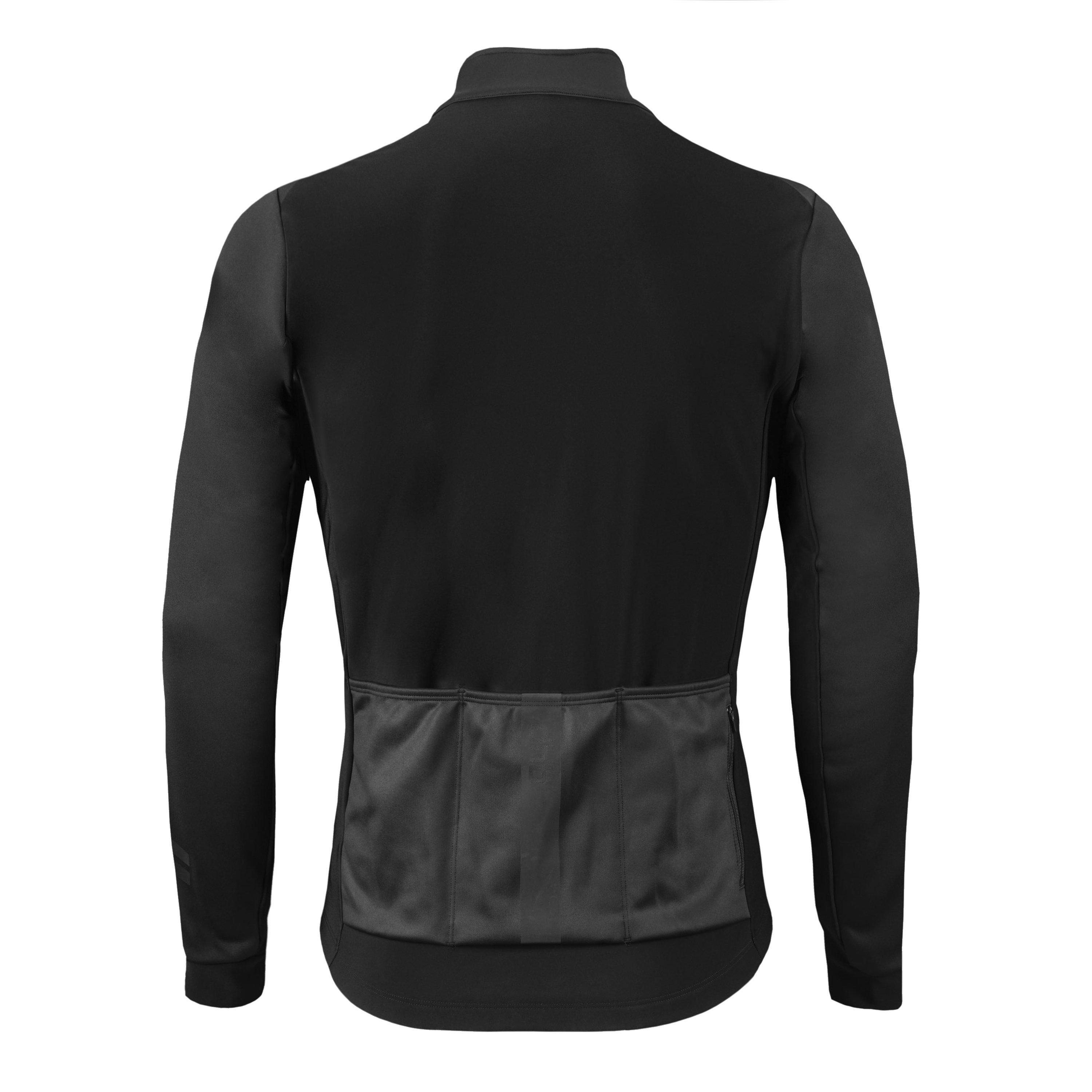 Black - Dhb - Men's Classic 3.0 Thermal Windproof Softshell Jacket - 2