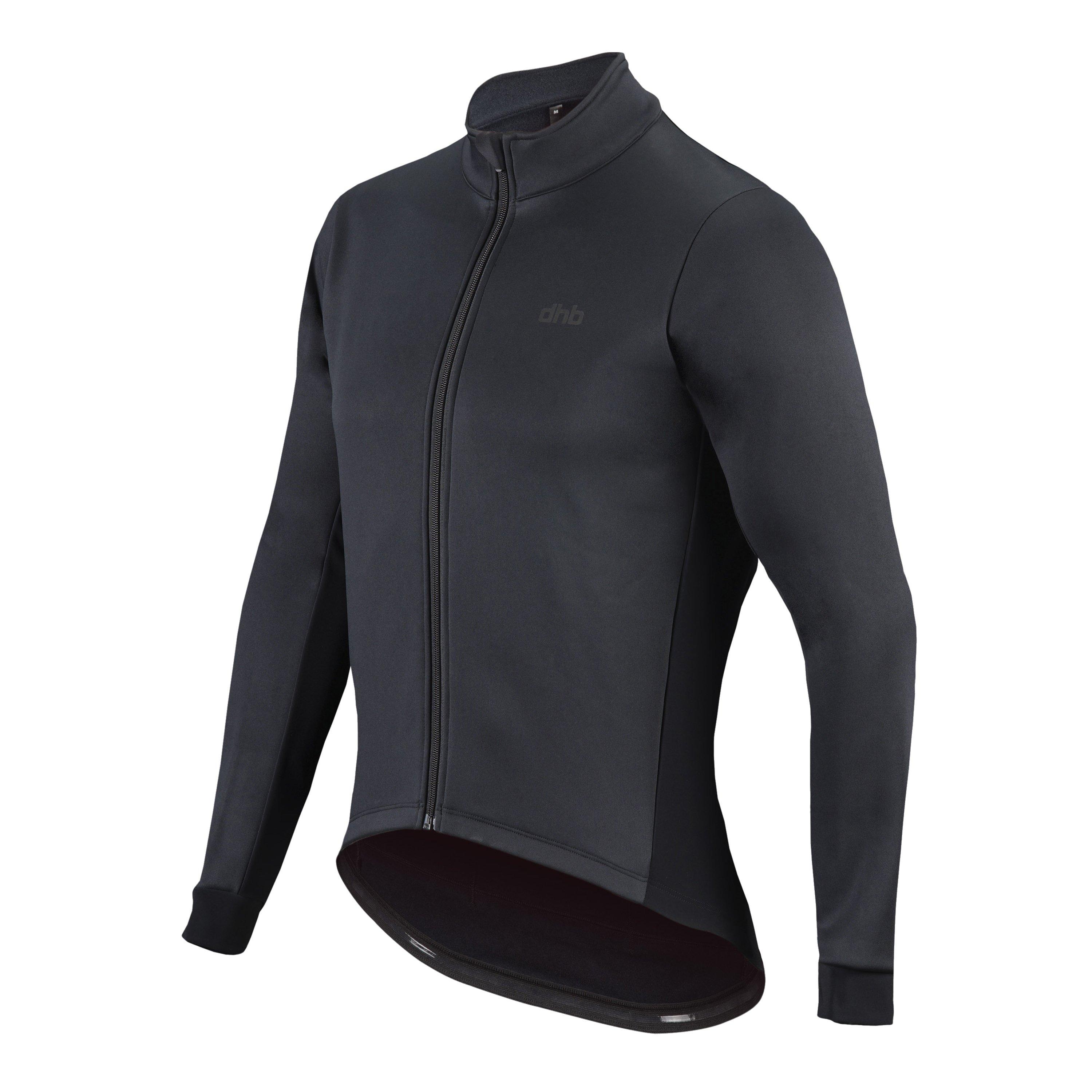 Black - Dhb - Men's Classic 3.0 Thermal Windproof Softshell Jacket - 3