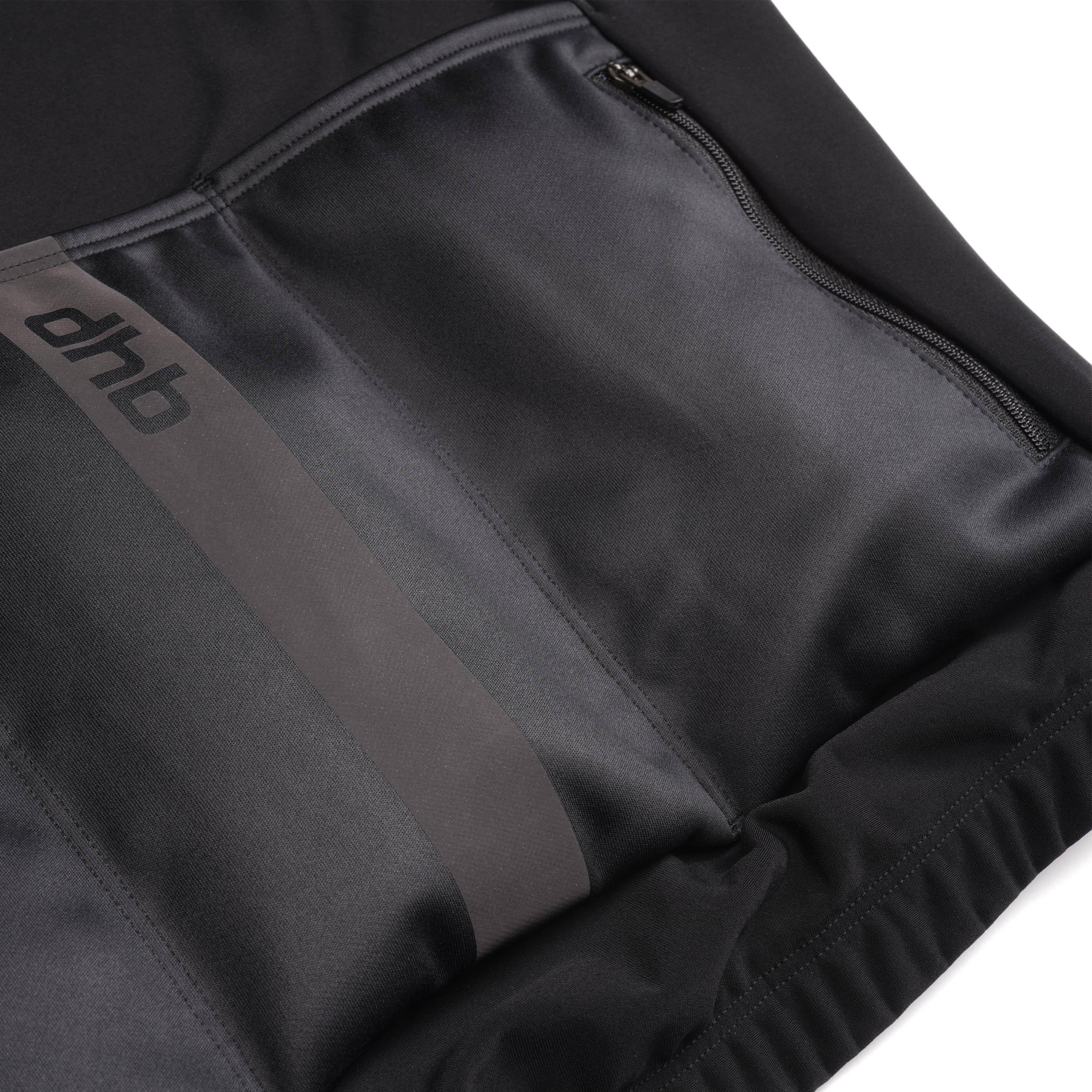 Black - Dhb - Men's Classic 3.0 Thermal Windproof Softshell Jacket - 5