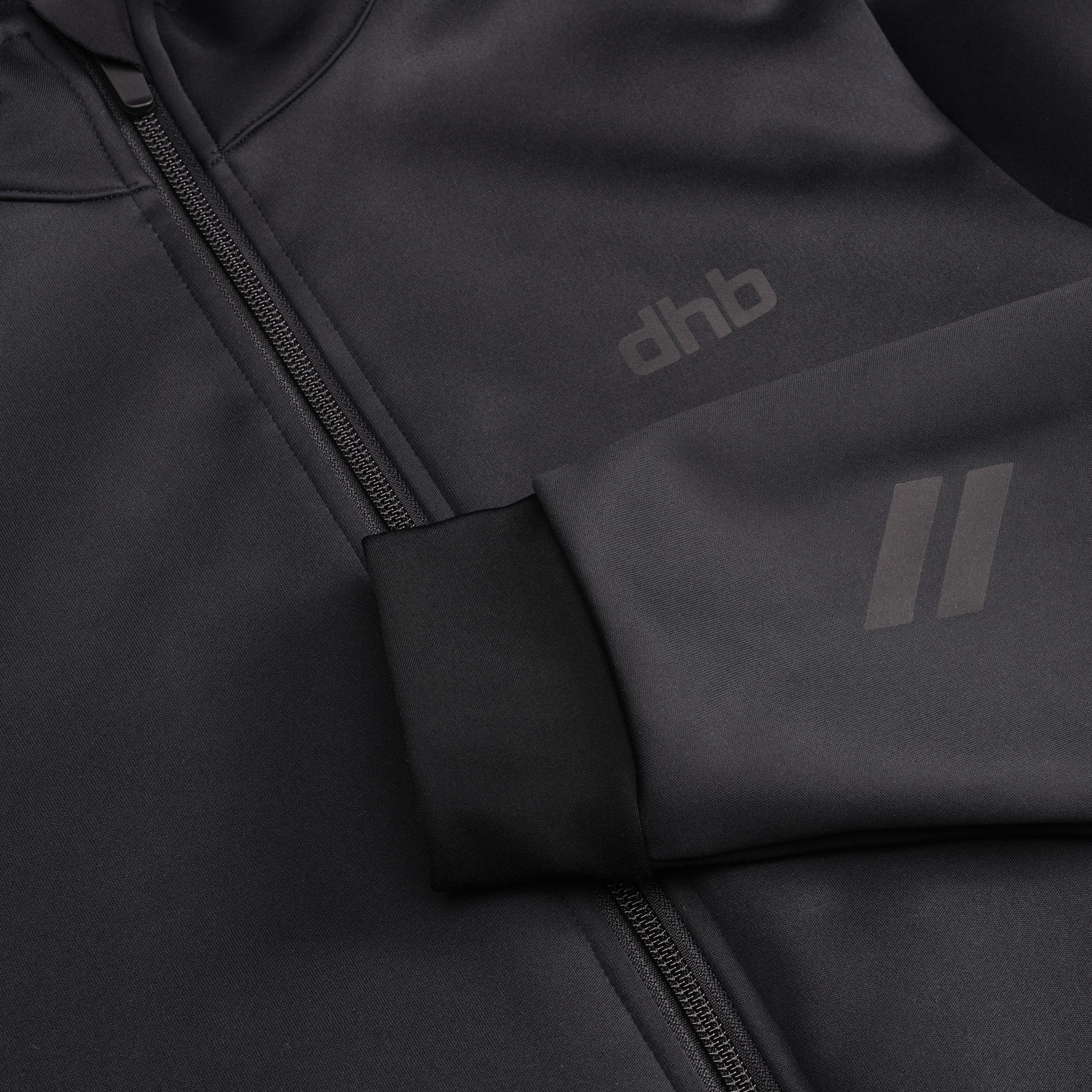 Black - Dhb - Men's Classic 3.0 Thermal Windproof Softshell Jacket - 6