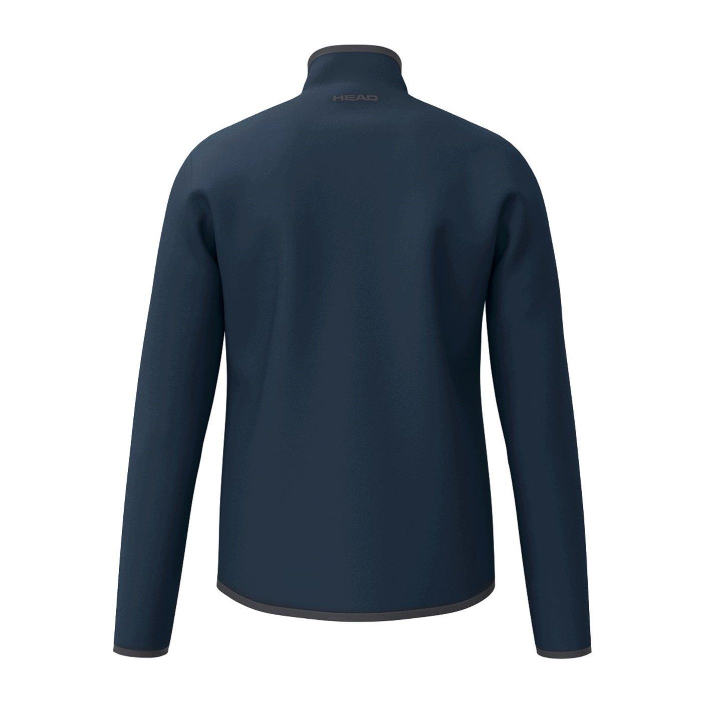 Lyle Q Zip Pulover Sn99 - HEAD - Club 25 Moisture-Wicking Performance Tennis Jacket - 2