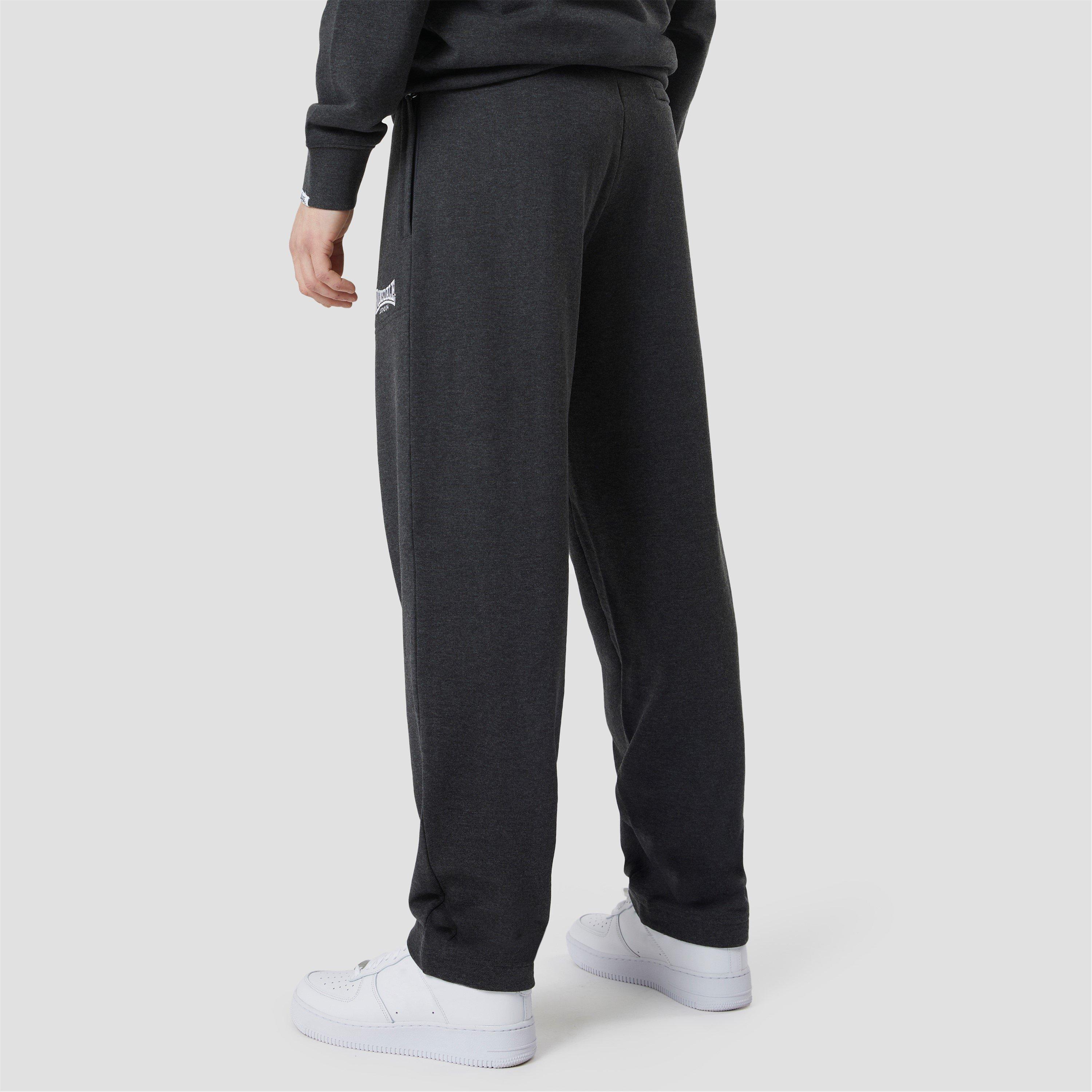 Charcoal Marl - Lonsdale - Heavyweight Jersey Jogging Pants - 2