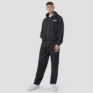 Charcoal Marl - Lonsdale - Heavyweight Jersey Jogging Pants - 4