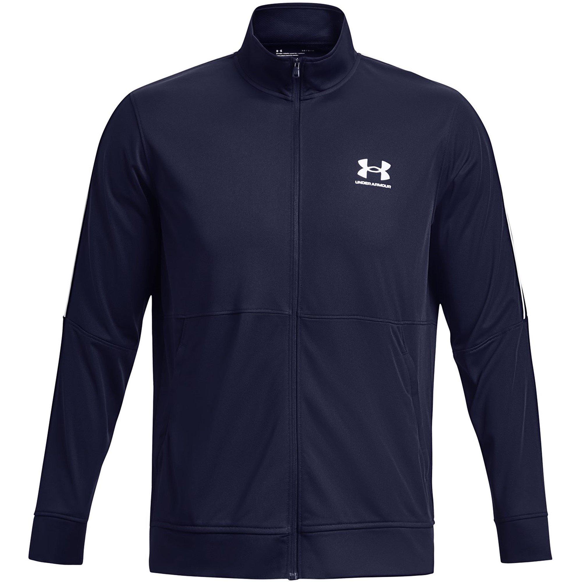 Midnight Navy - Under Armour - Under Pique Track Jacket Mens - 1