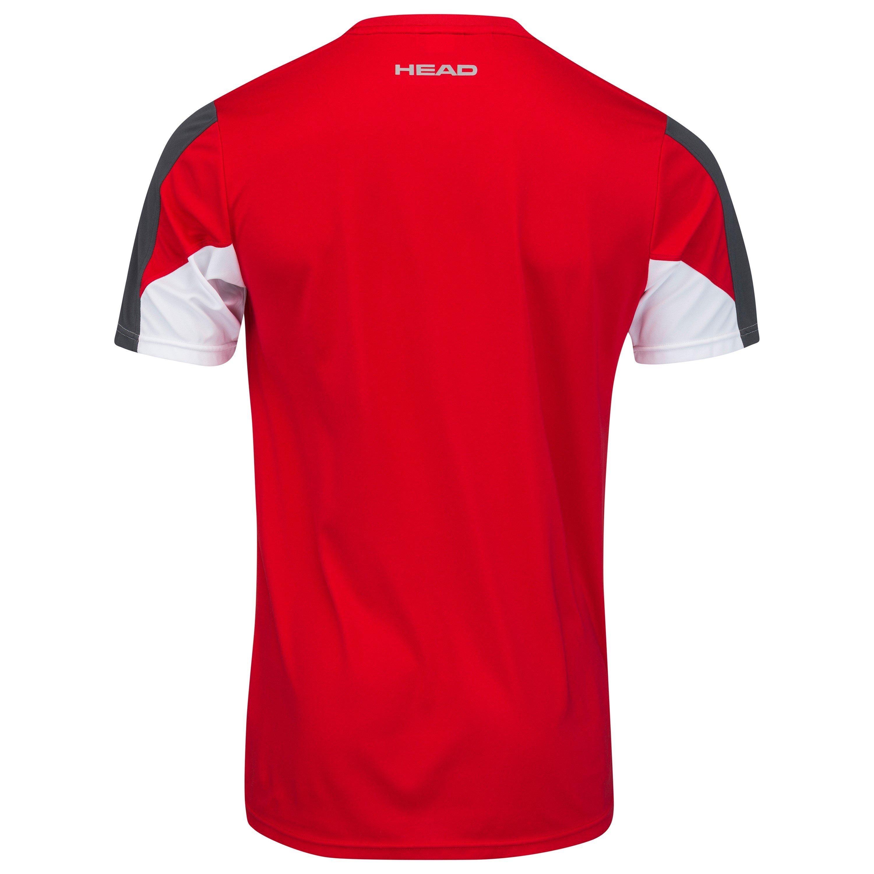 Rosso - HEAD - CLUB Tech T-Shirt Junior - 2
