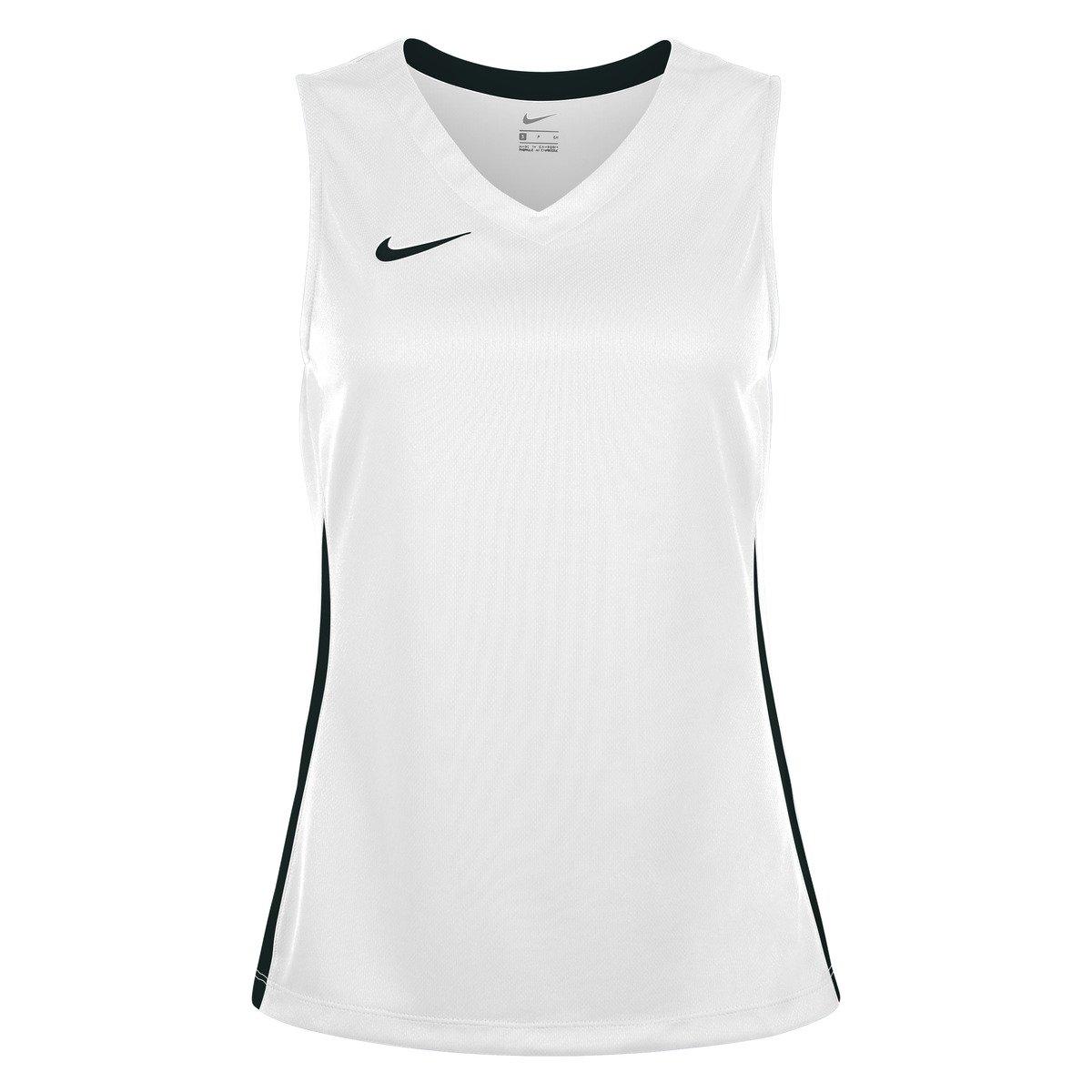 Nike Women's Performance Basketball Jersey - White/Black - 16 (XL)