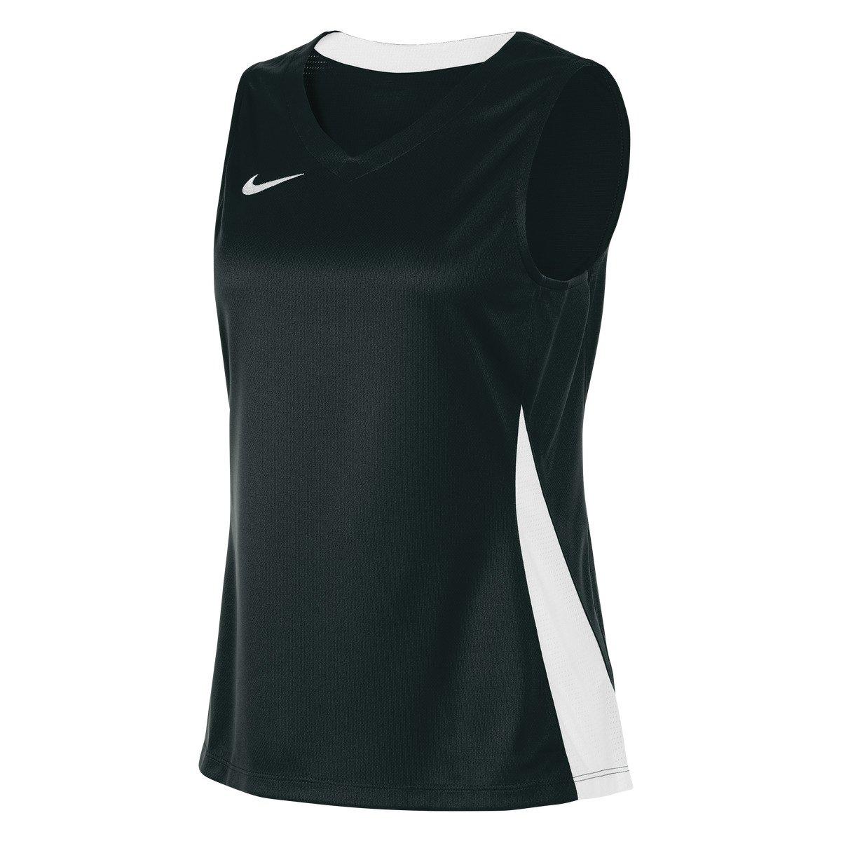 Nike Women's Performance Basketball Jersey - Black/White - 16 (XL)