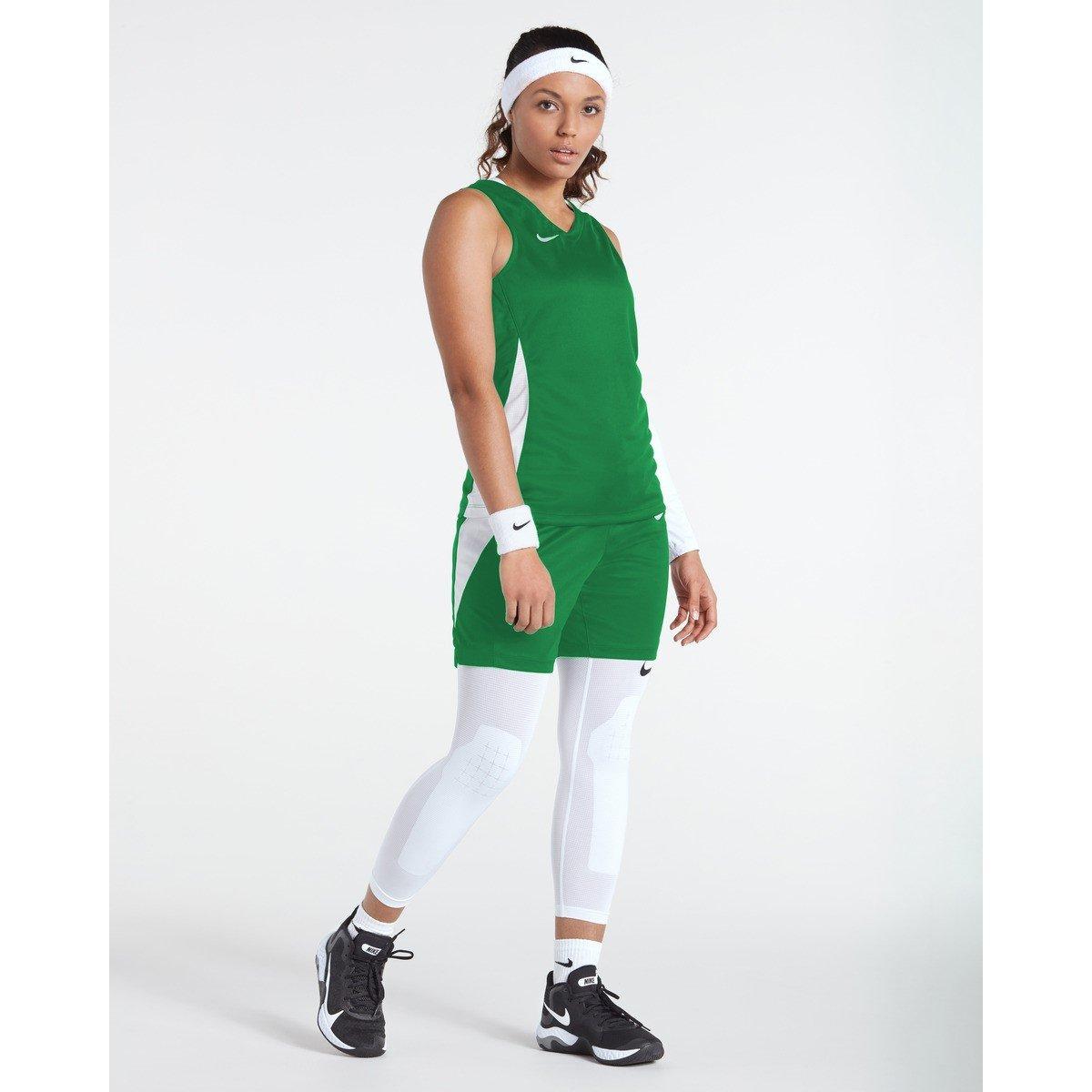 Green/White - Nike - Women's Performance Basketball Jersey - 2