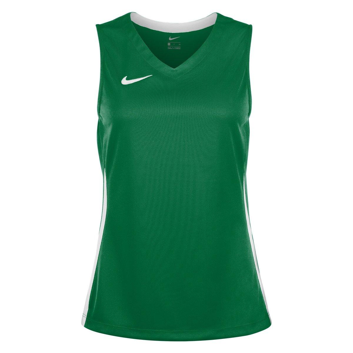 Green/White - Nike - Women's Performance Basketball Jersey - 9