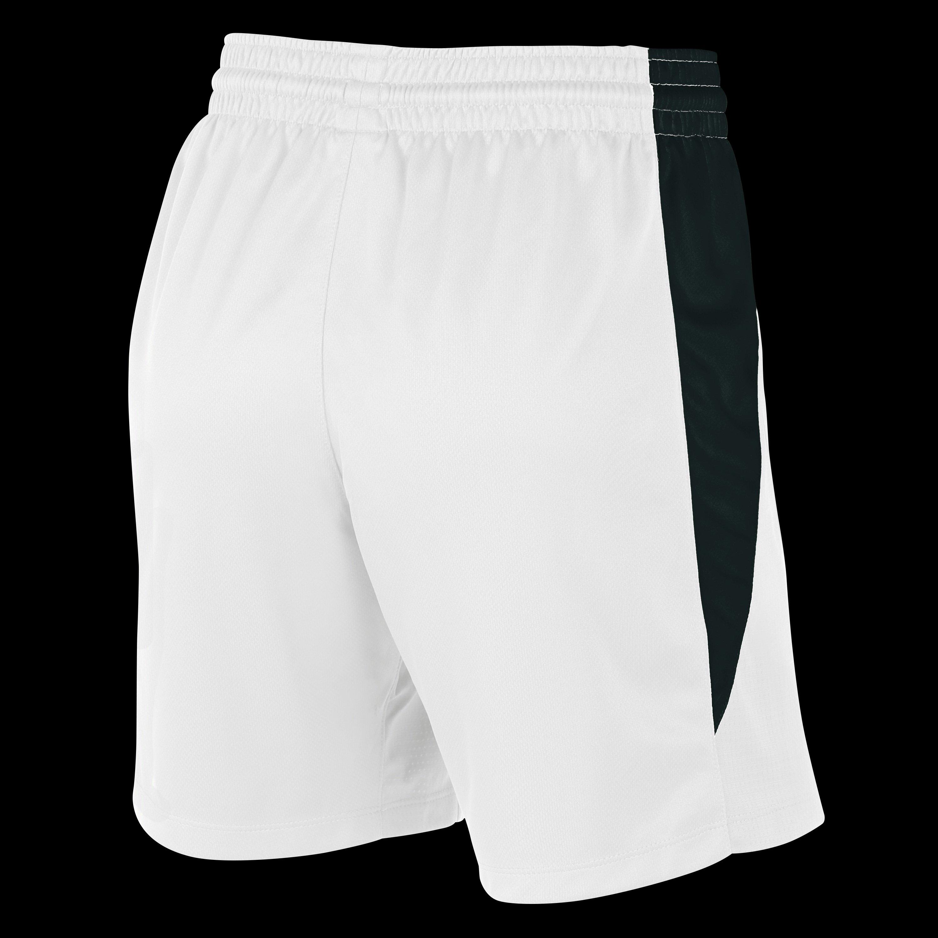 White/Black - Nike - Women's Basketball Shorts - 3