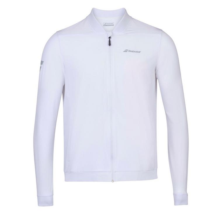 Blanc - Babolat - Poly Jacket Mens