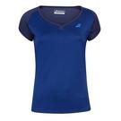 Azul Estate - Babolat - Poly Cap Sleeve T Shirt Womens