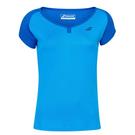 Aster bleu - Babolat - Erta Short Sleeve T-Shirt