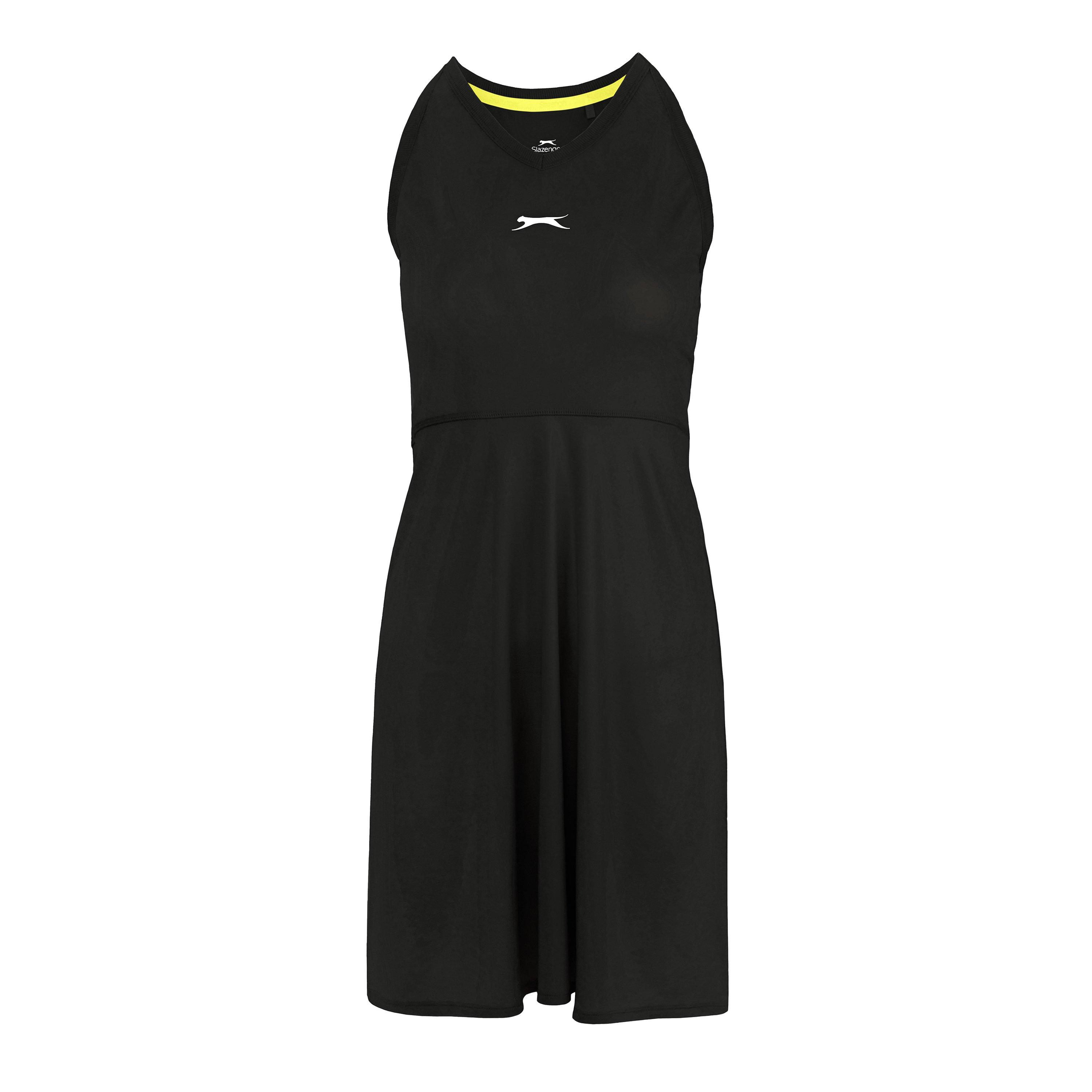 Slazenger Women's Tennis Dress - Black - 12 (40)