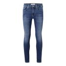 Denim foncé - Calvin Klein Jeans - criminal damage cuccio shorts black - 1