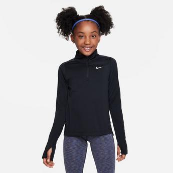Nike Older Girls DRI-FIT Long Sleeve Half Zip