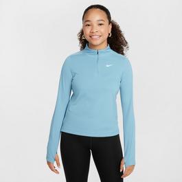 Nike Older Girls DRI-FIT Long Sleeve Half Zip